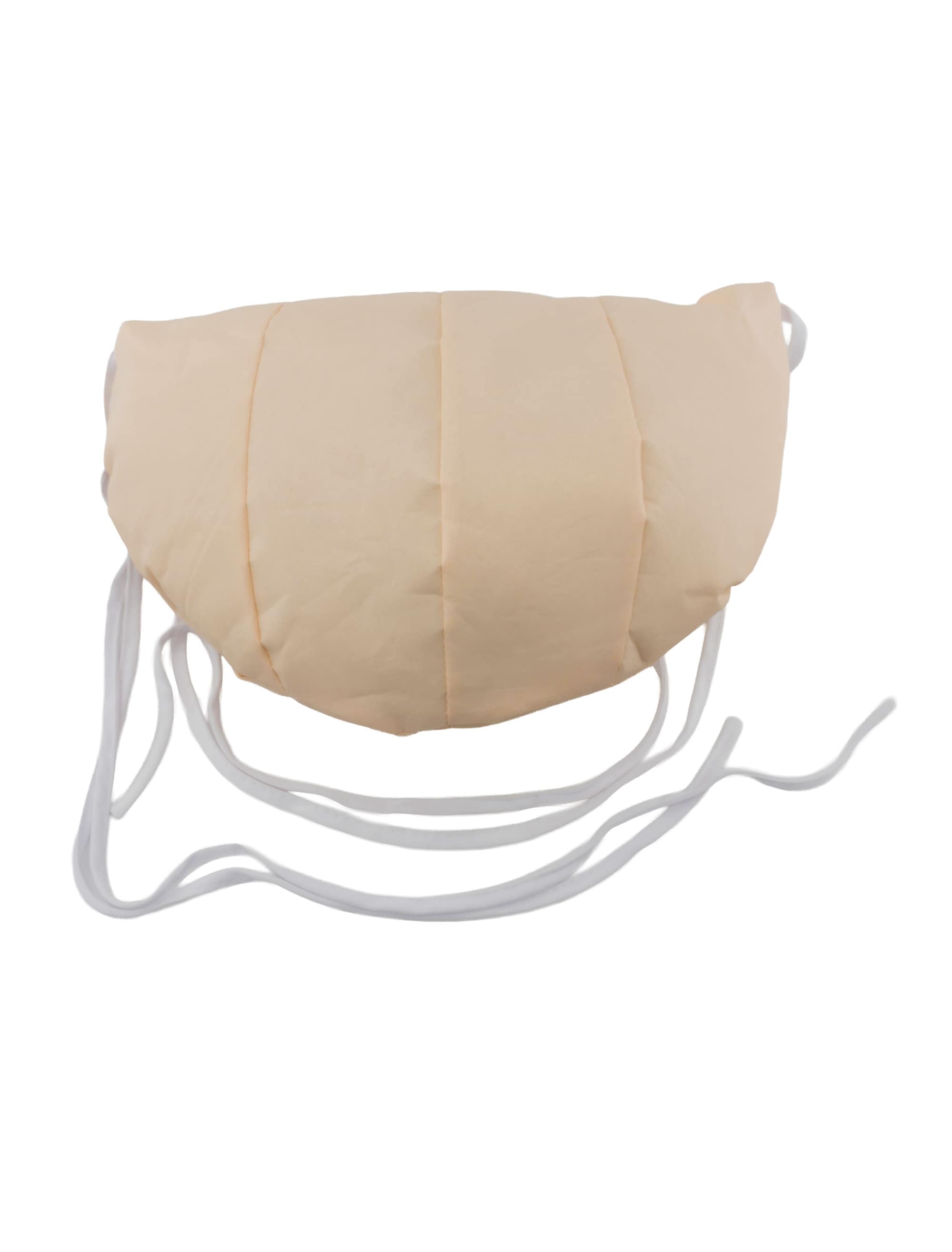Dicker Bauch beige
