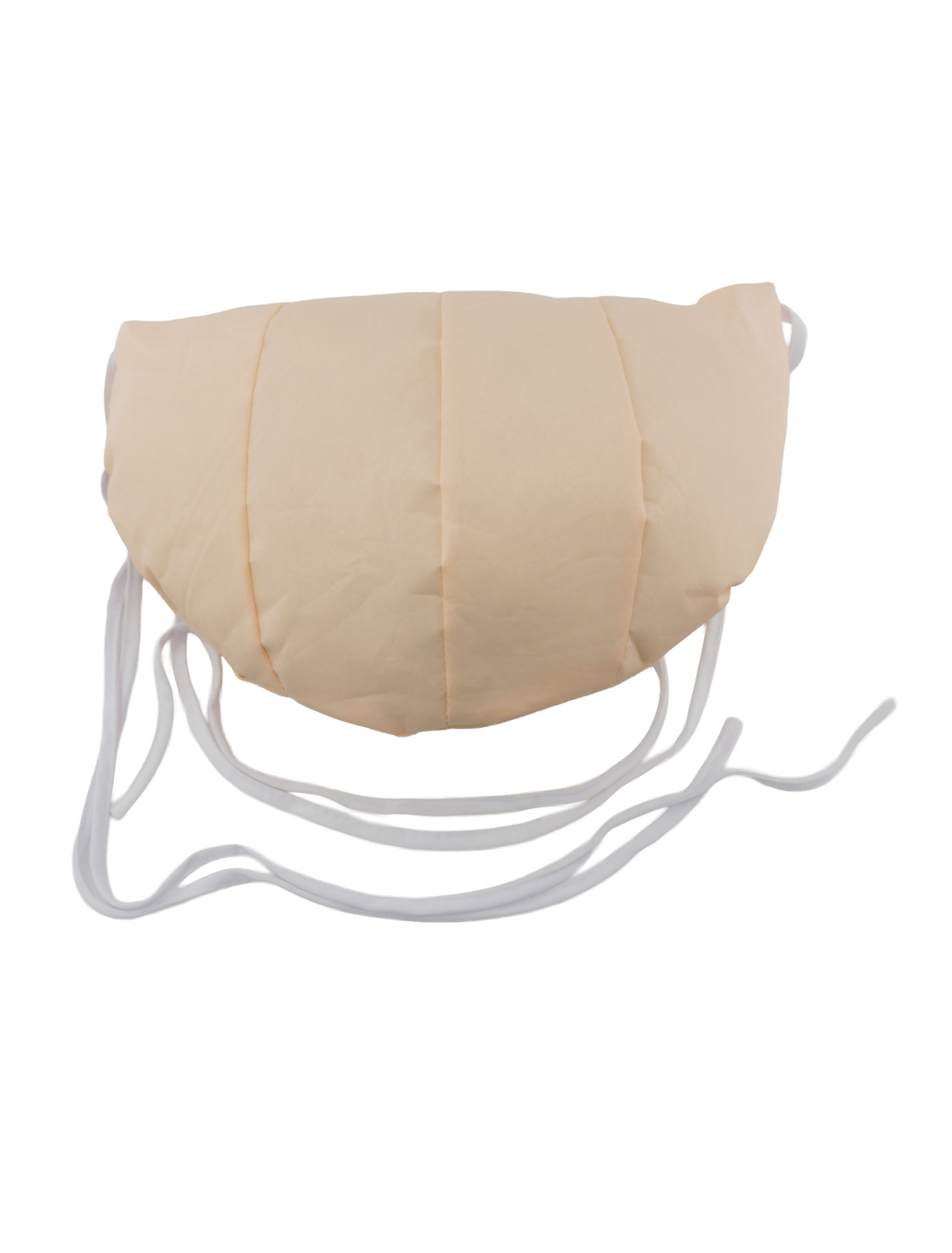 Dicker Bauch beige