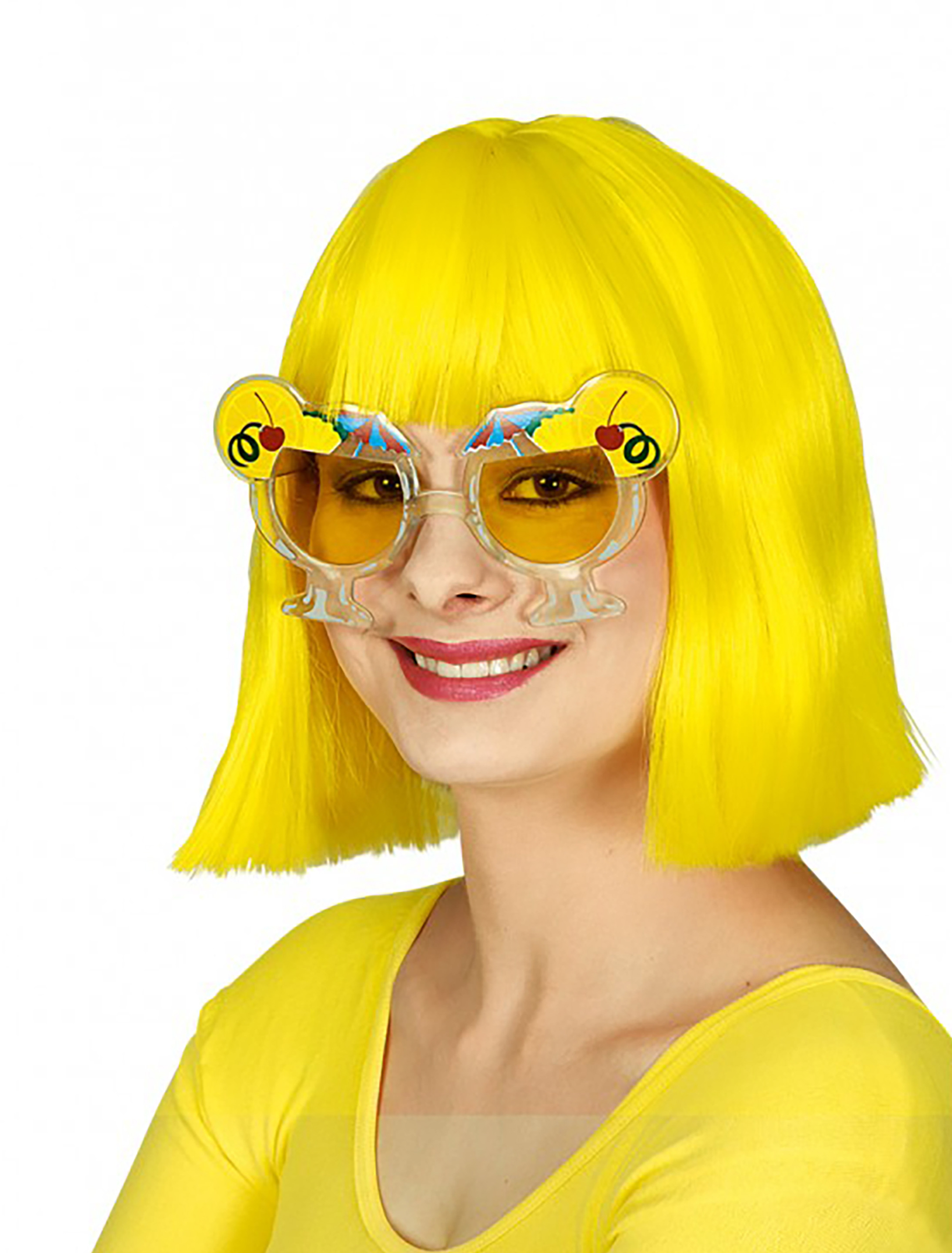 Brille Strandparty bunt
