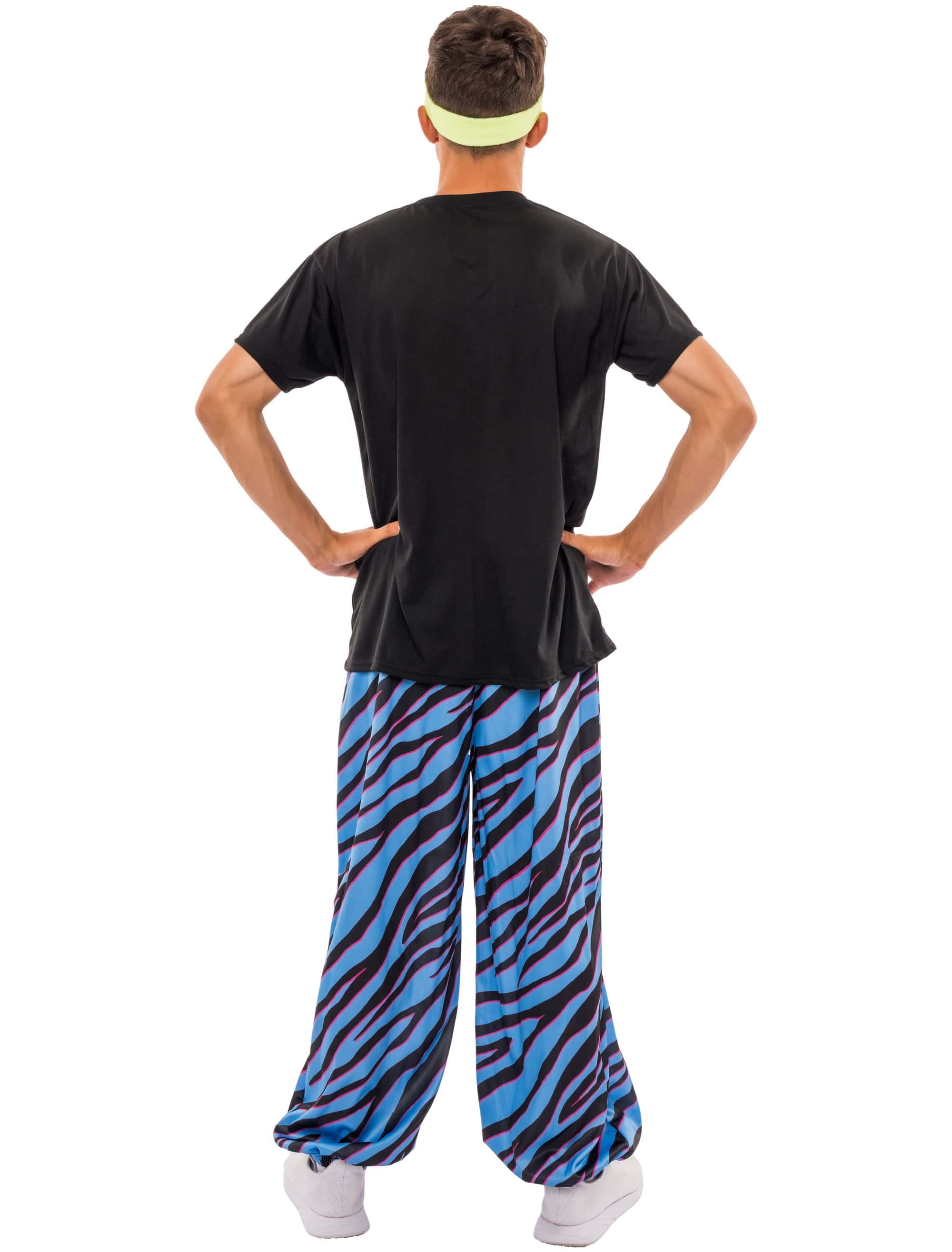 T-Shirt 90er Print schwarz XL