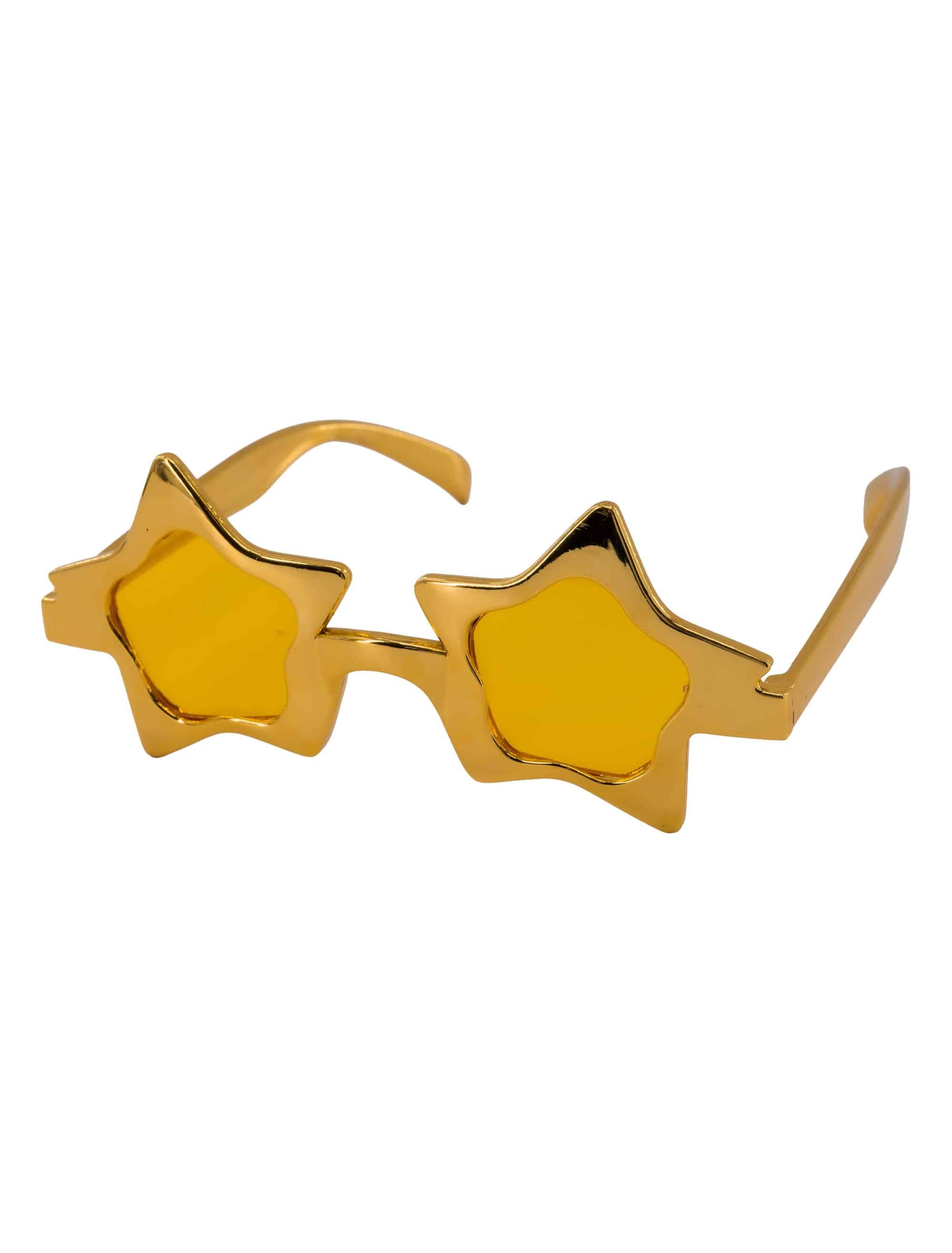 Brille Stern gold