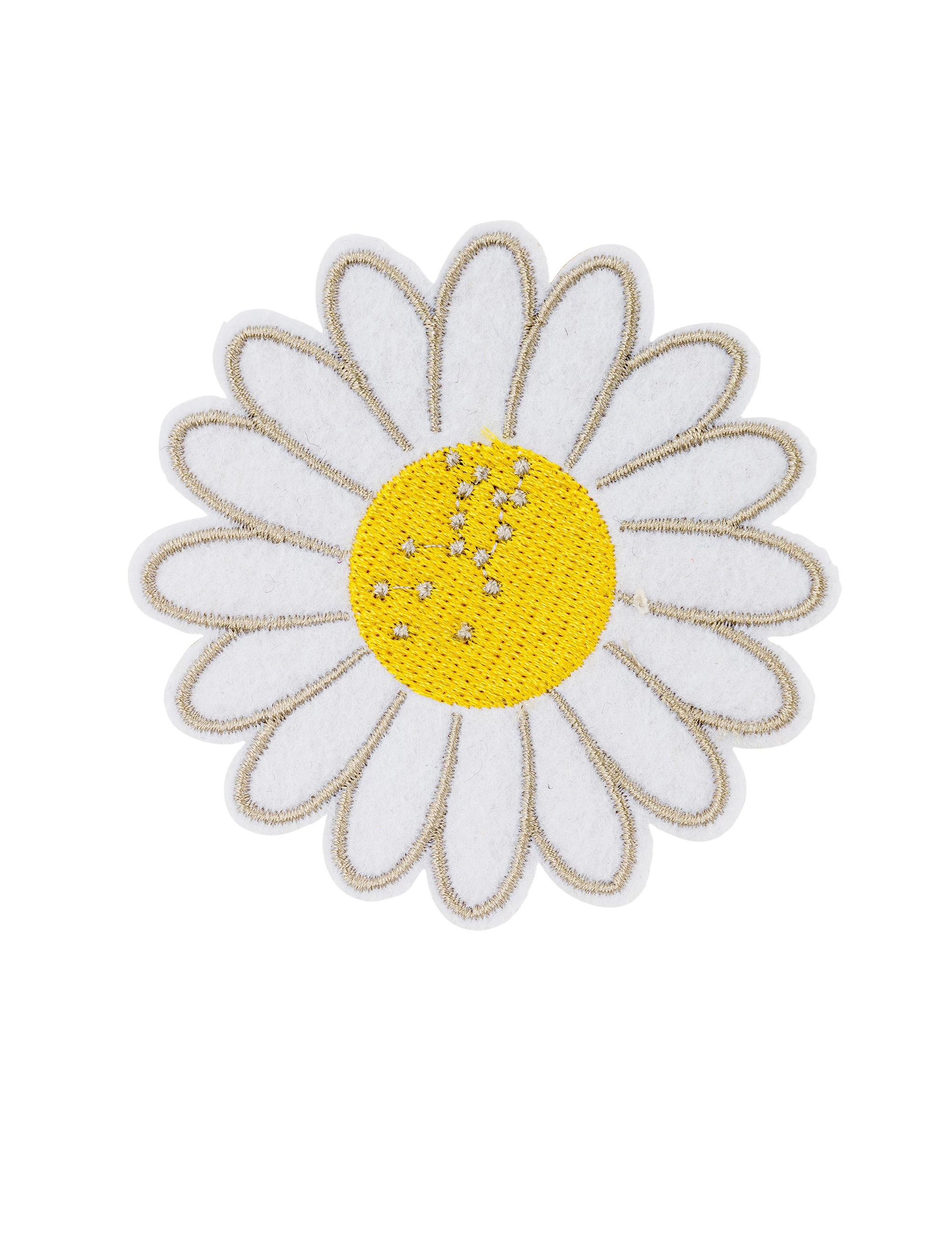 Bügelpatch Gänseblümchen 7cm