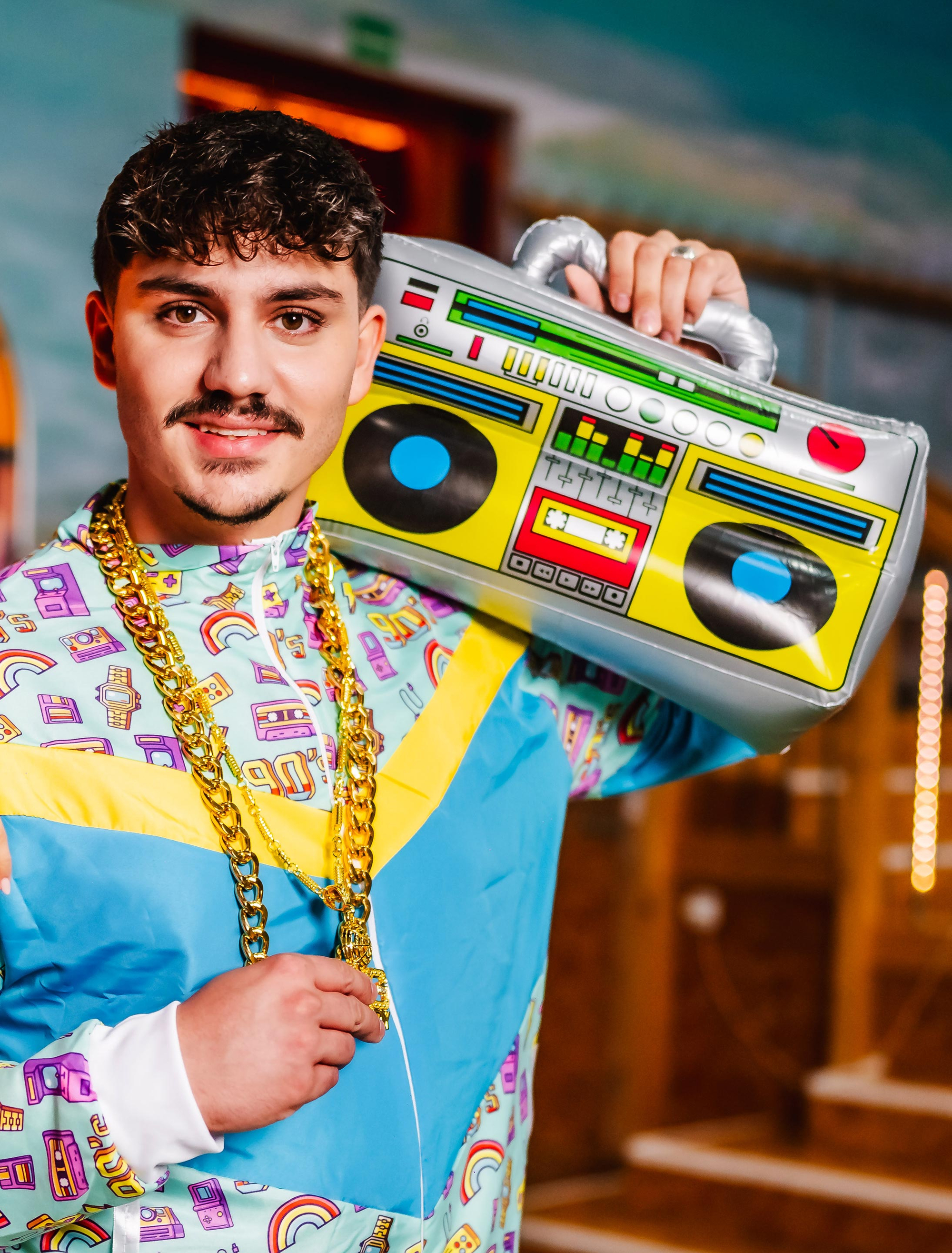 Aufblasbarer Ghetto-Blaster