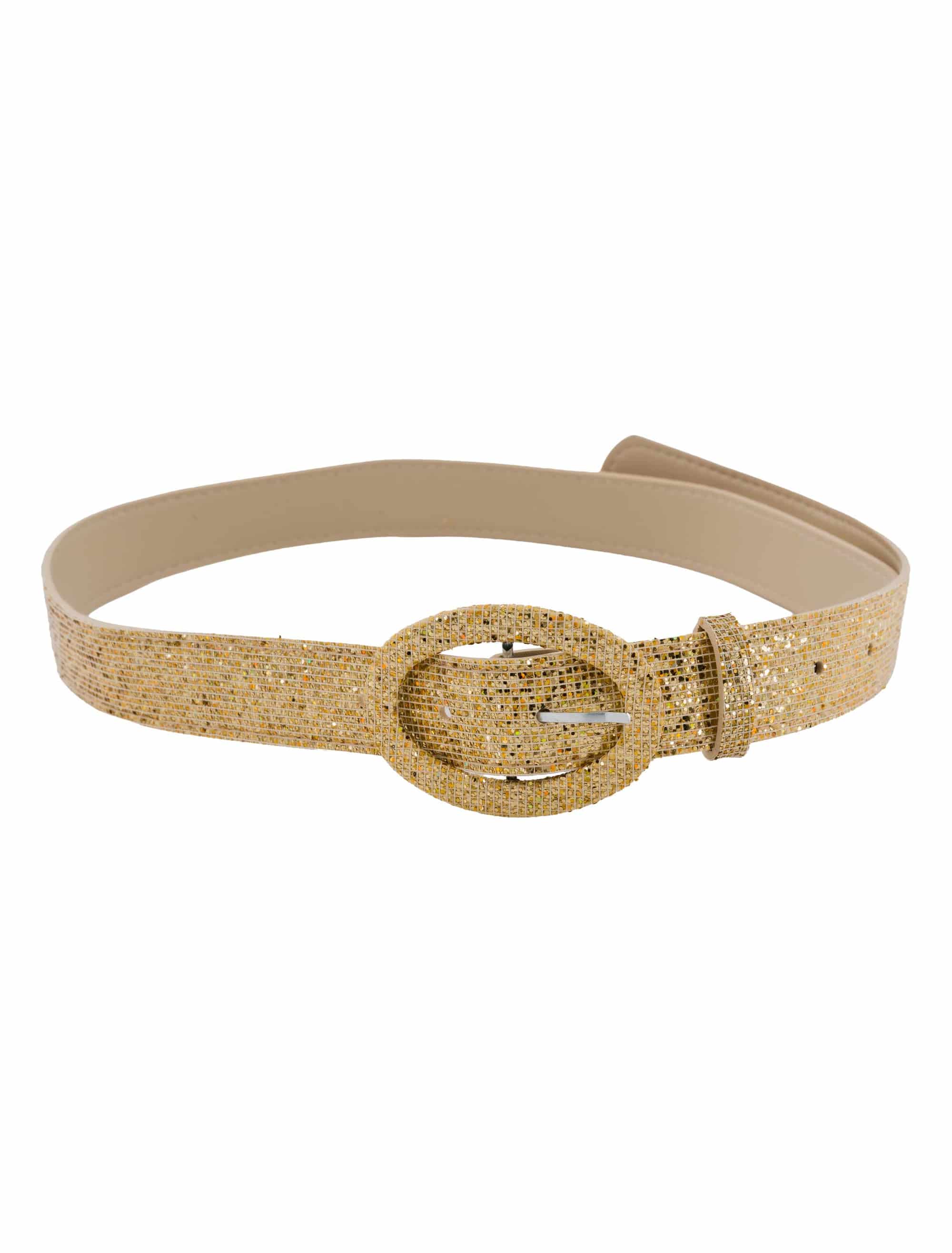 Gürtel Glitzer gold