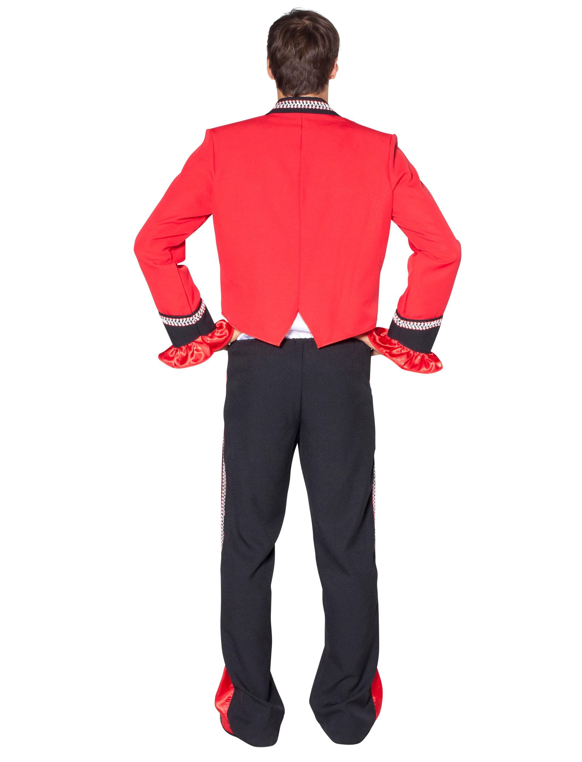 Torero 3-tlg. Herren rot/schwarz 64