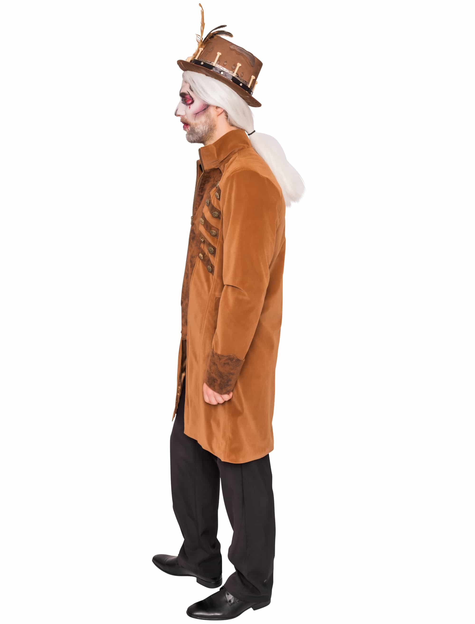Jacke Pirat Herren braun S