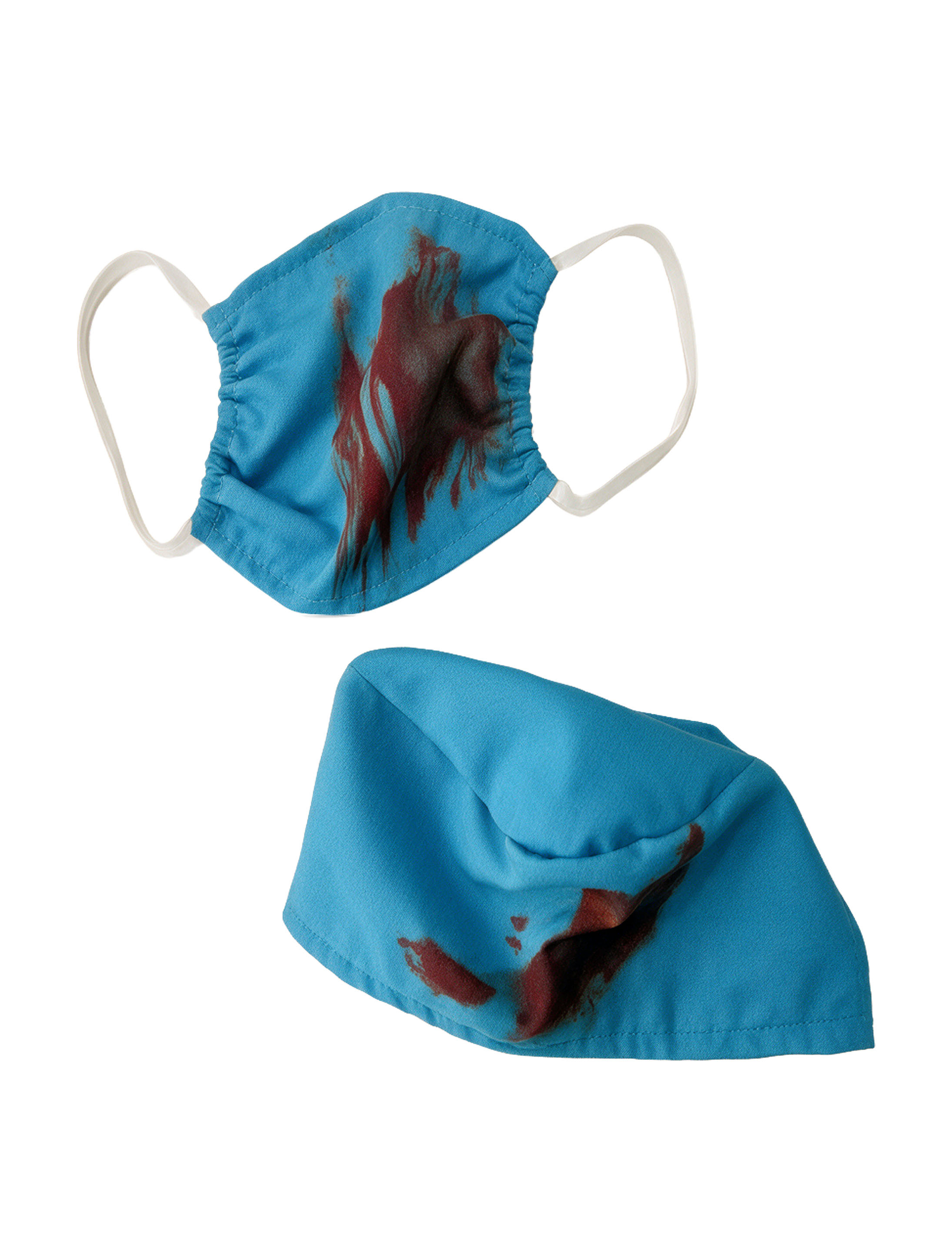 Doktor Set blutig 2-tlg. Kinder türkis one size