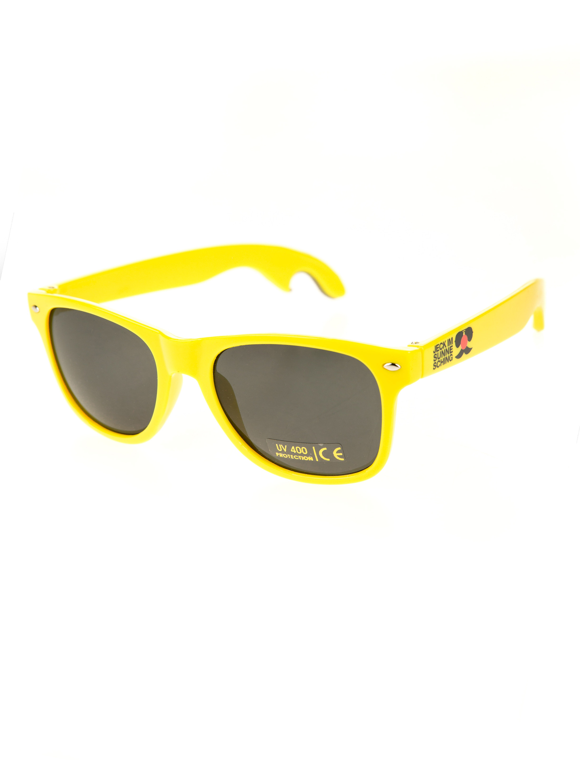 JIS Brille mit Flaschenöffner Jeck im Sunnesching