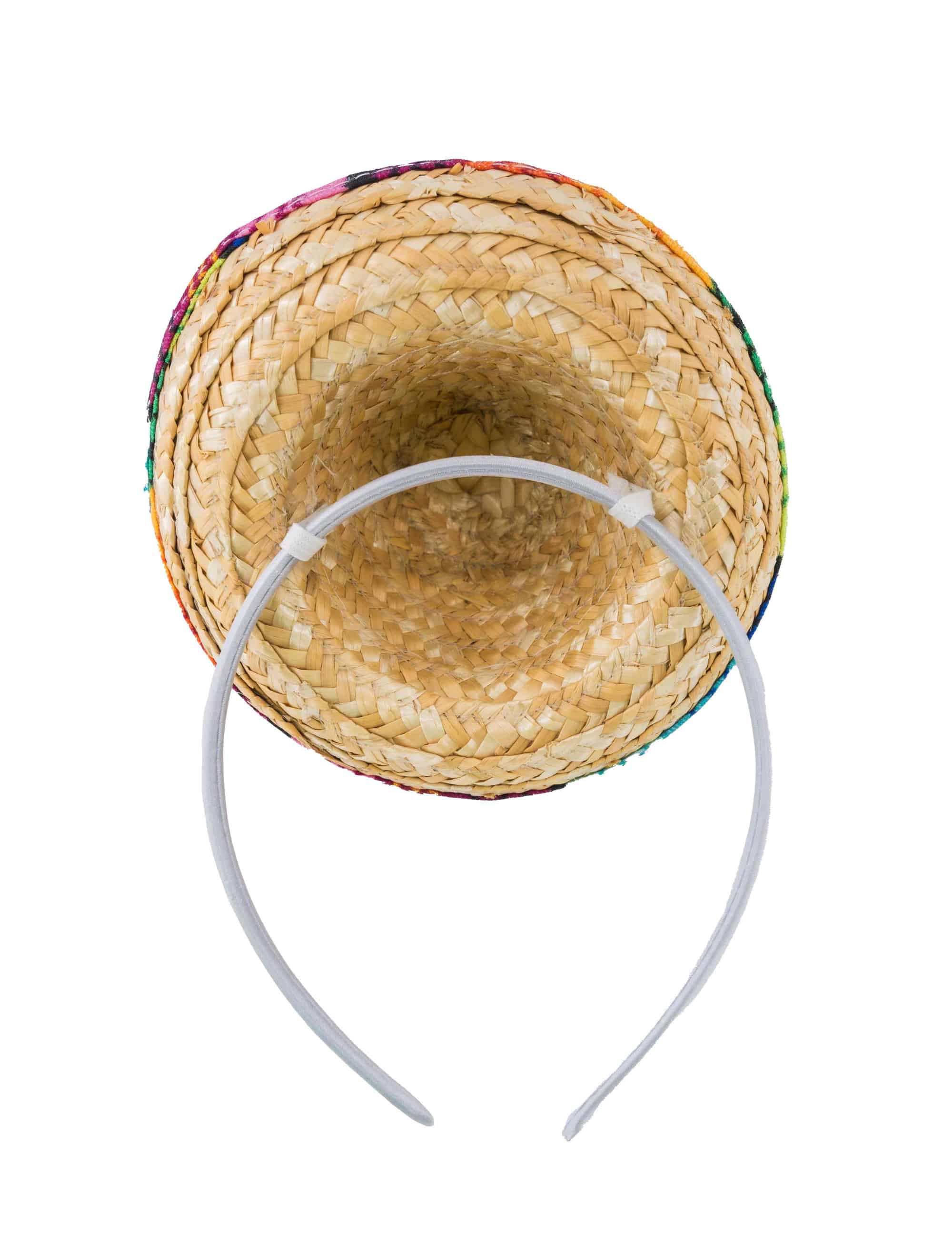 Haarreif Mini Sombrero bunt