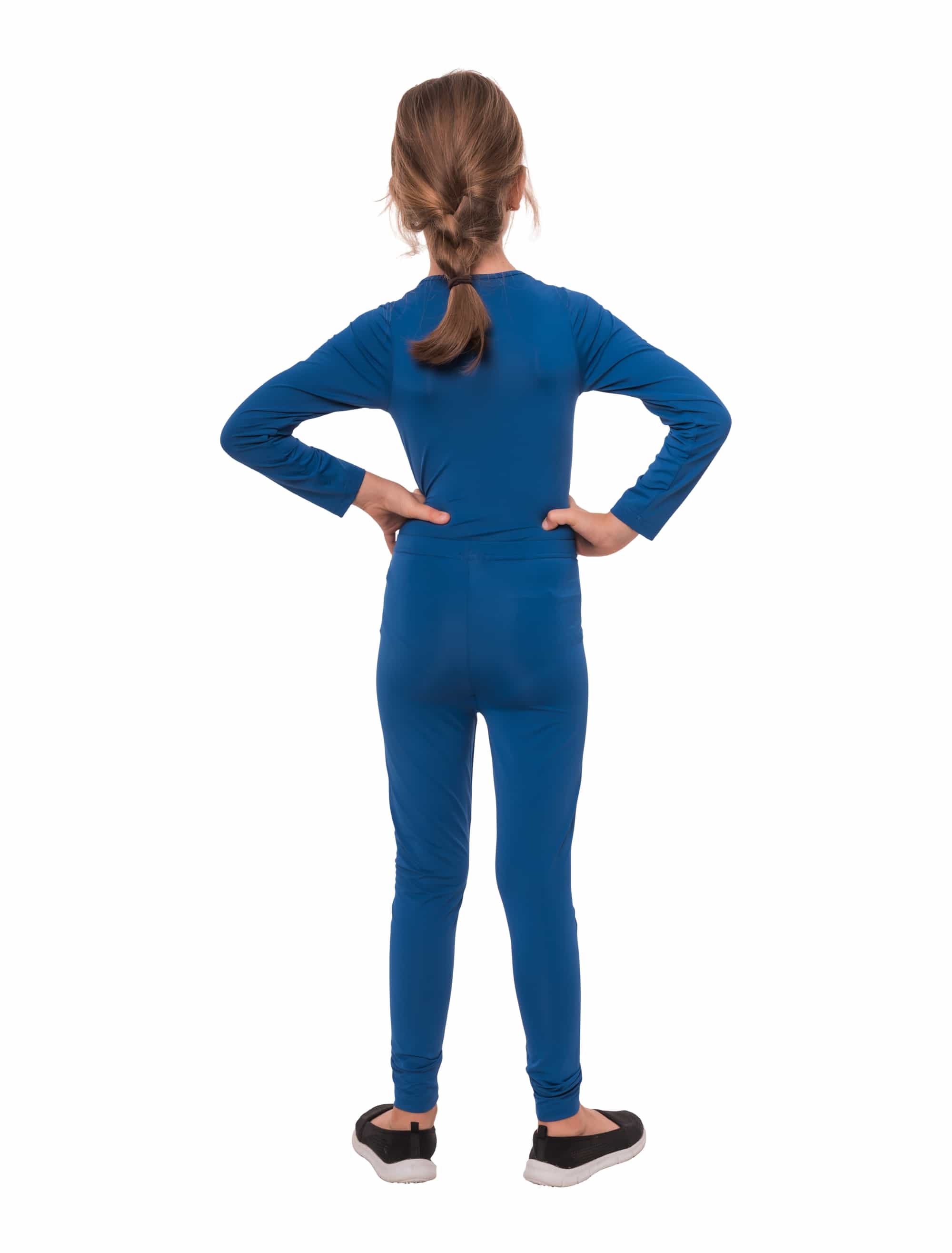 Leggings Kinder blau 116/128