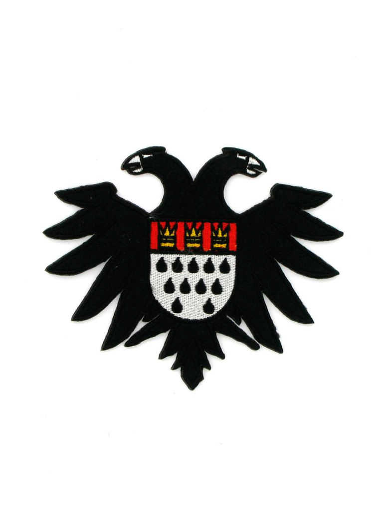 Bügelpatch Kölner Adler 12cm