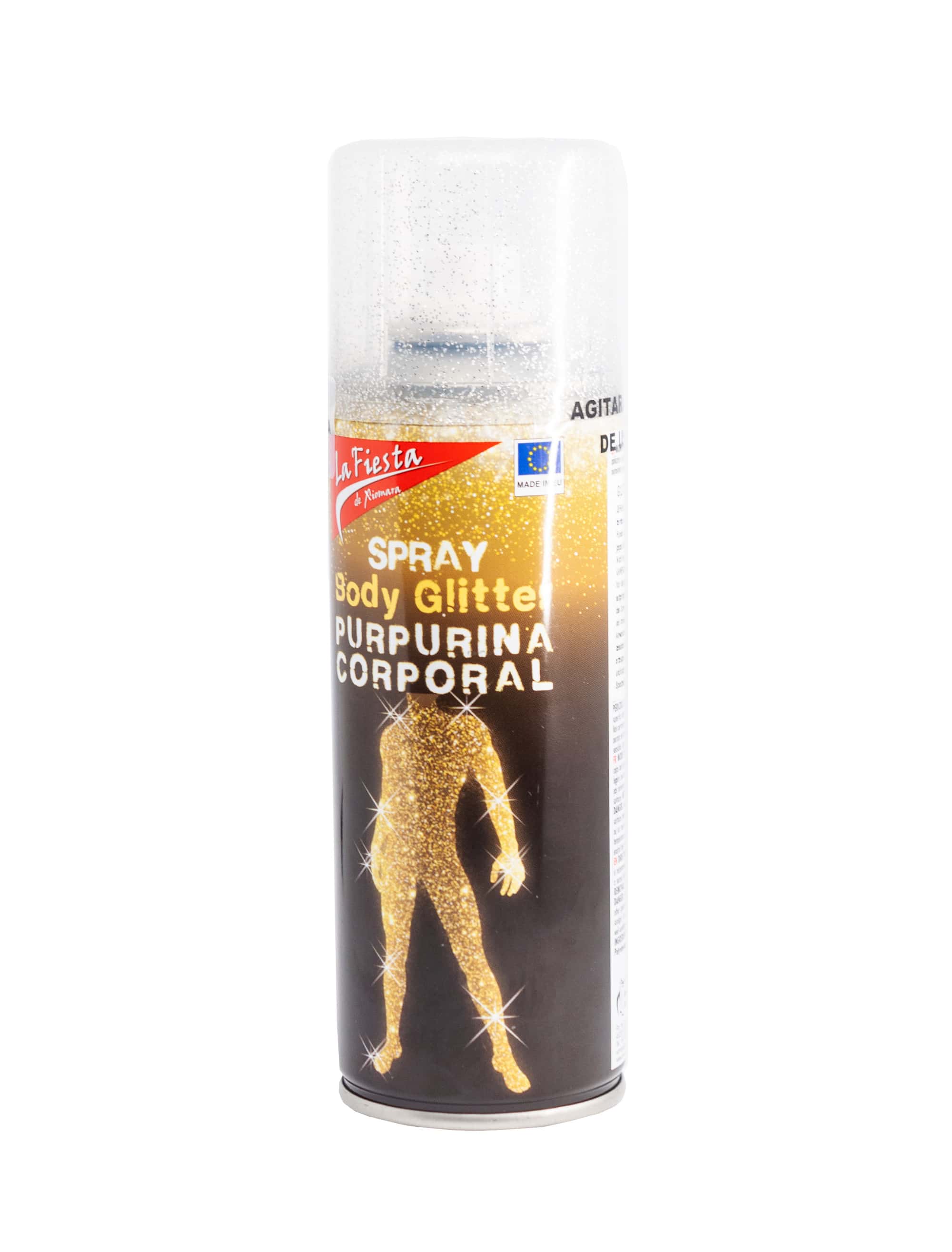 Bodyspray Glitter 200ml silber