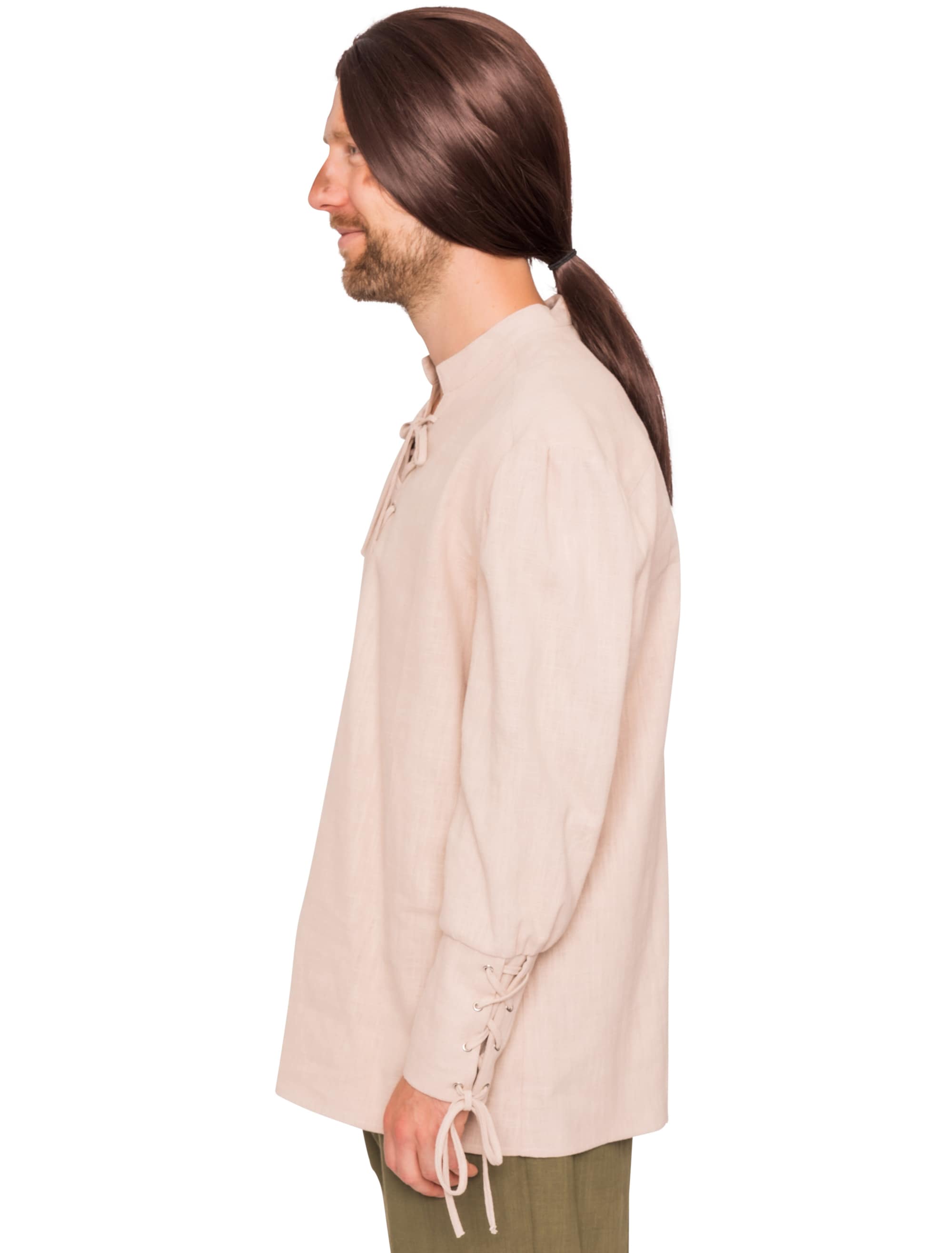 Hemd Herren beige M