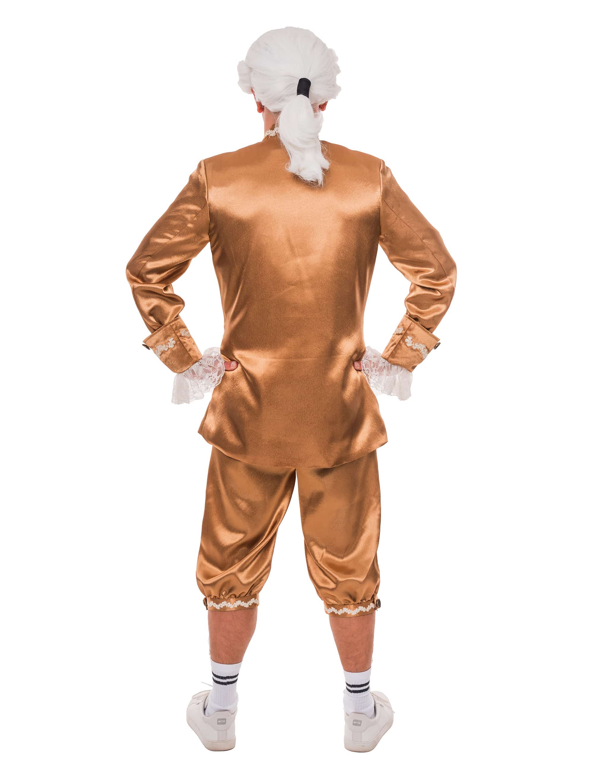 Kostüm Barock 2-tlg. Herren gold/türkis S/M