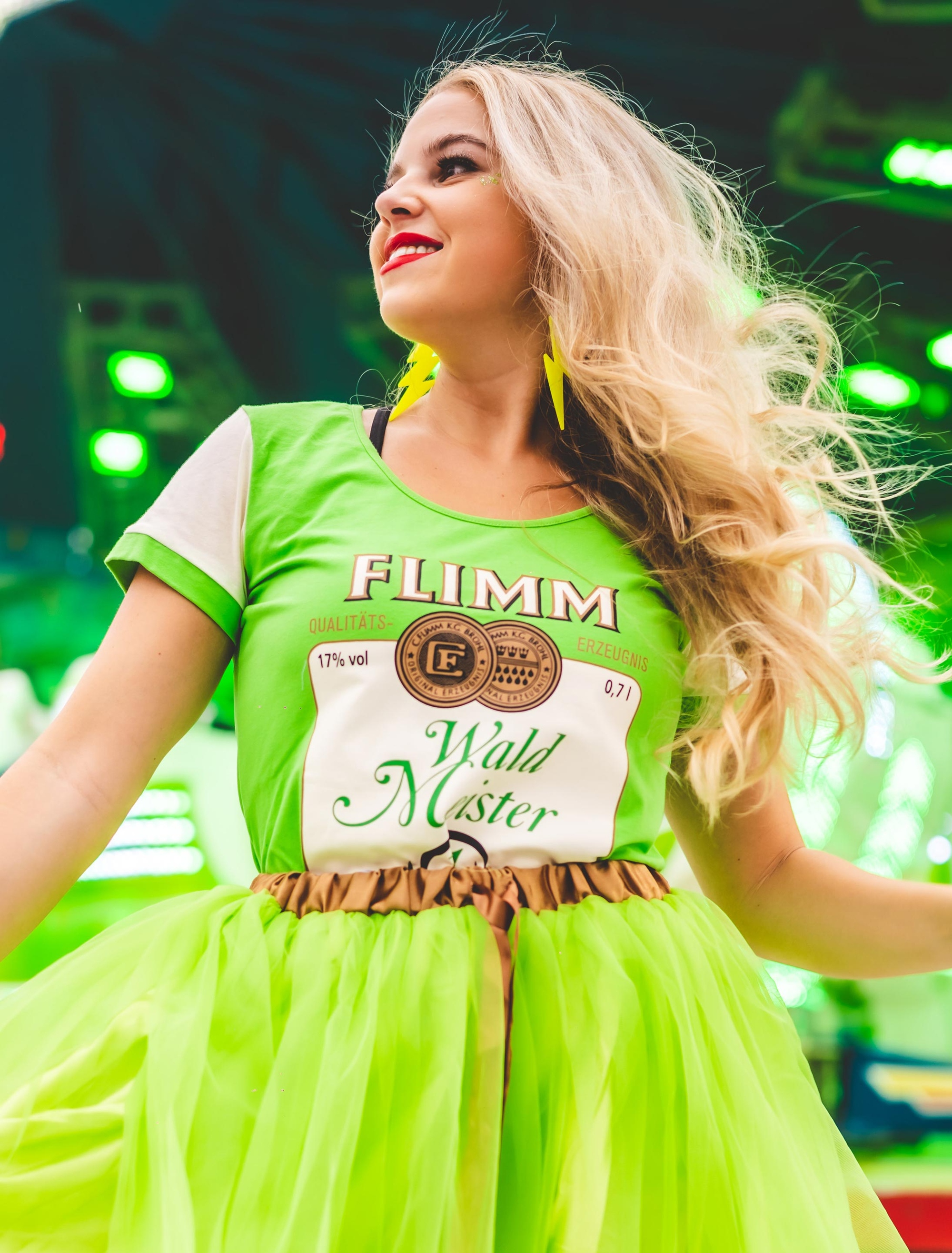 T-Shirt FLIMM Damen grün L