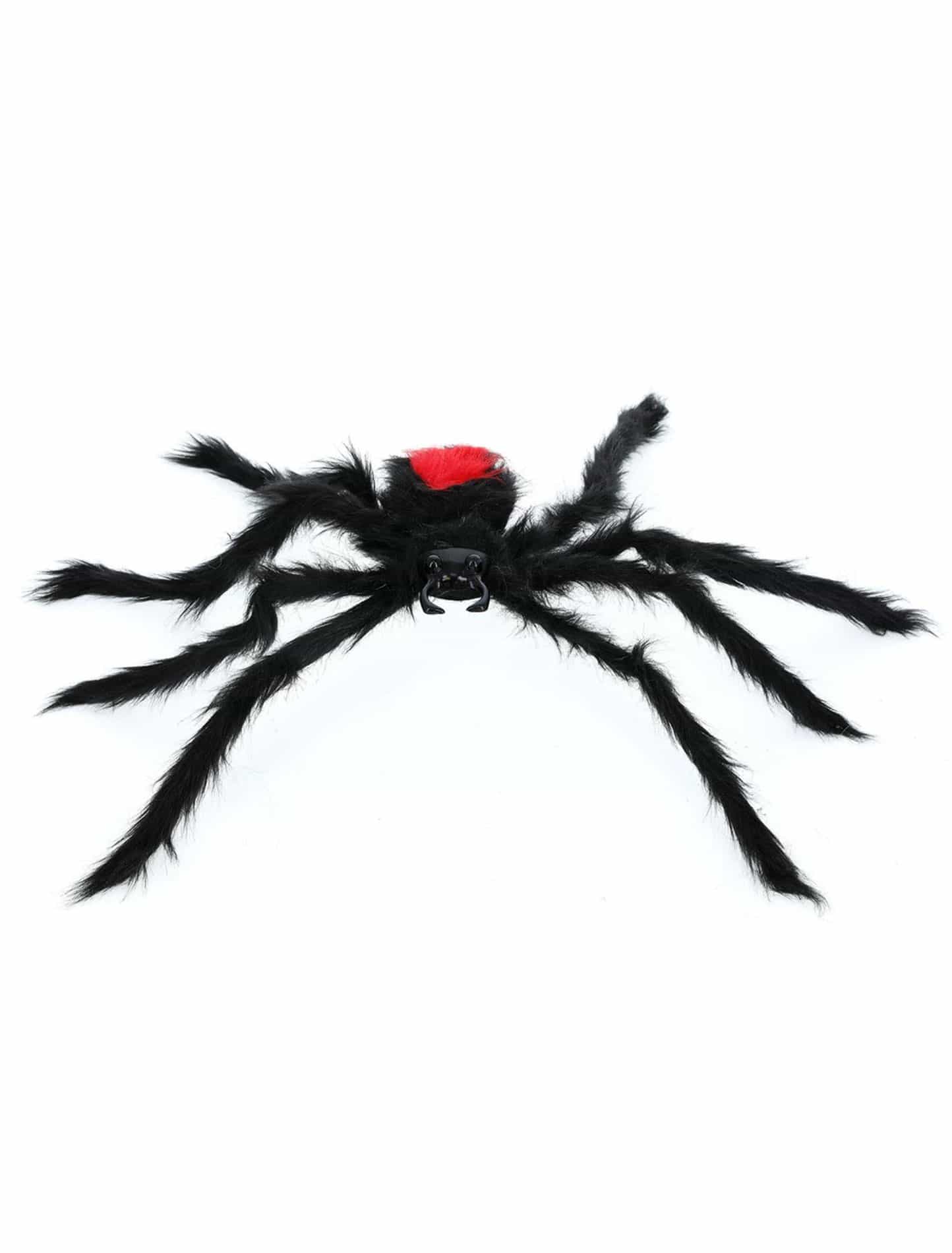 Spinne Schwarze Witwe 75cm schwarz