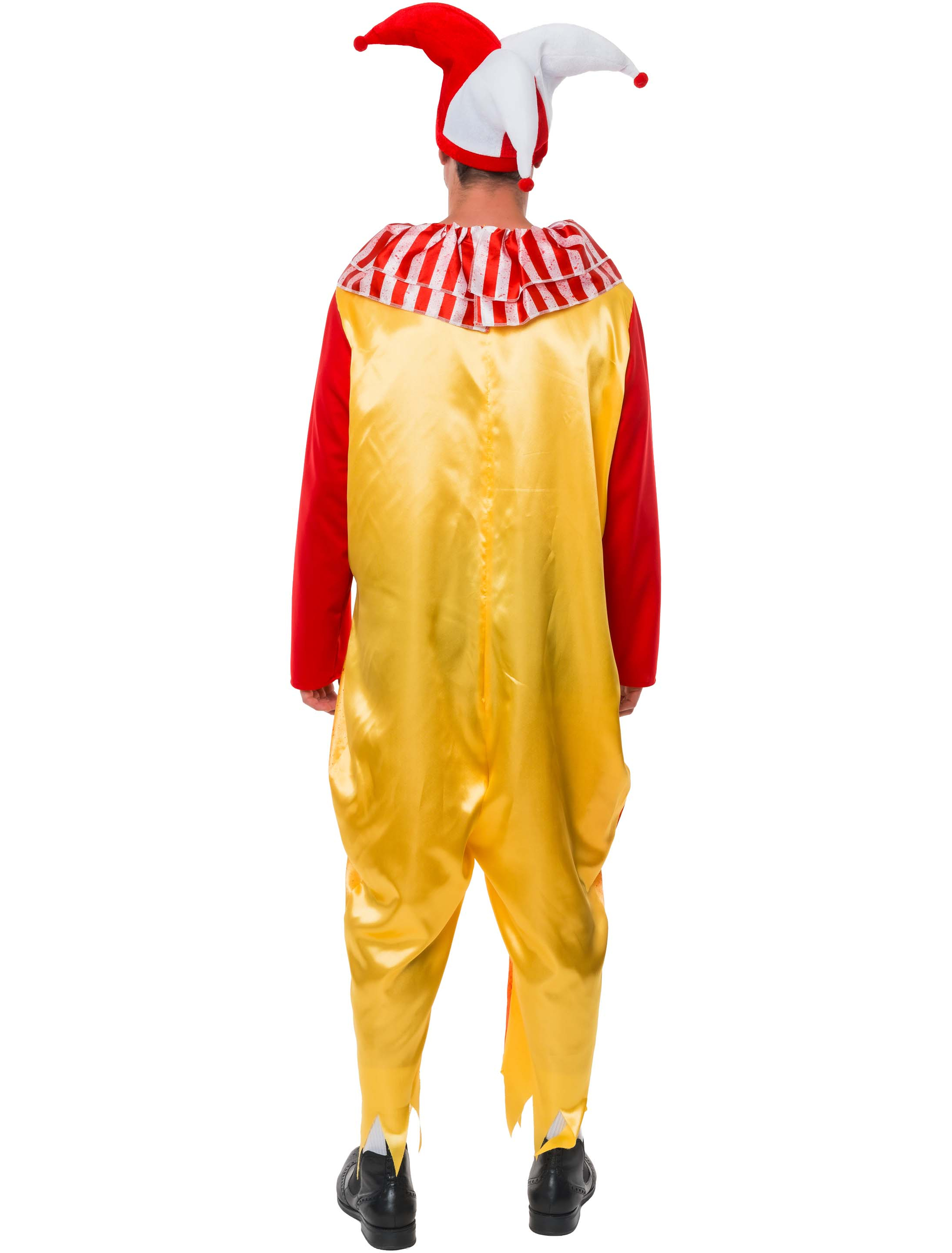 Overall Horrorclown rot/gelb S/M