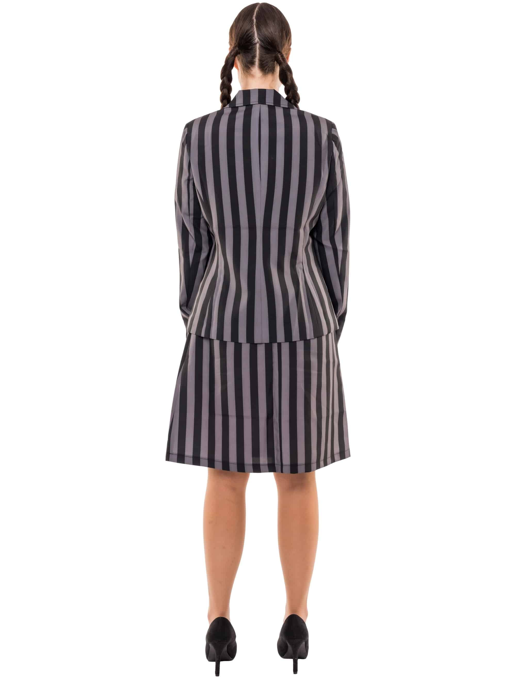 Schuluniform Gothic Damen schwarz XS