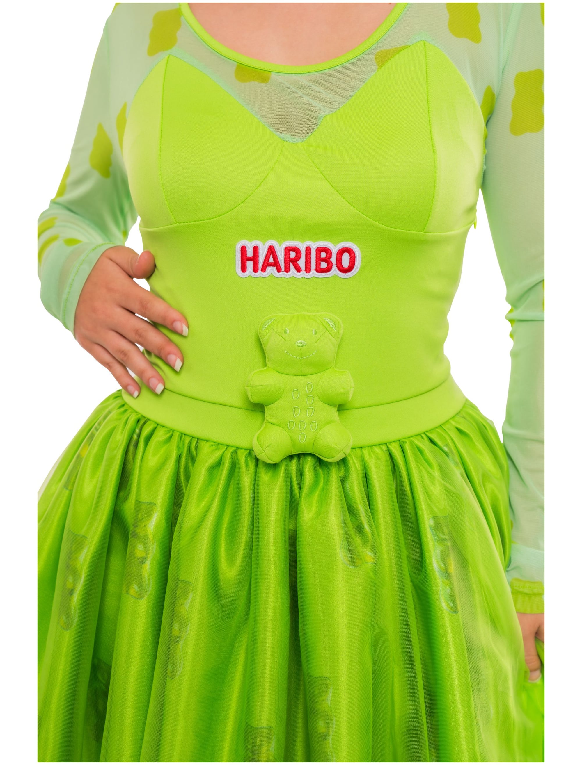 Kleid HARIBO Goldbären Damen grün XS