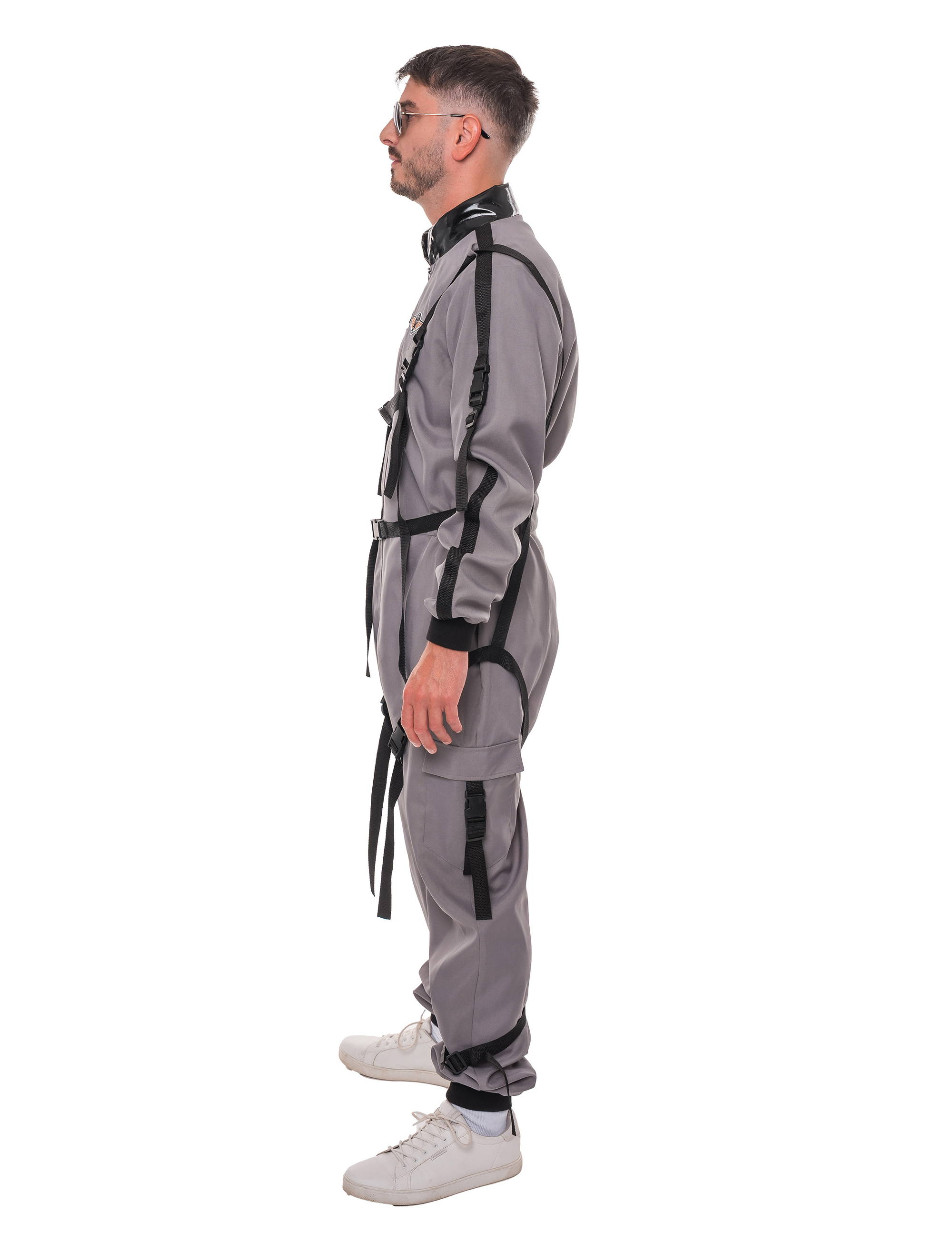 Overall Fallschirmspringer grau L