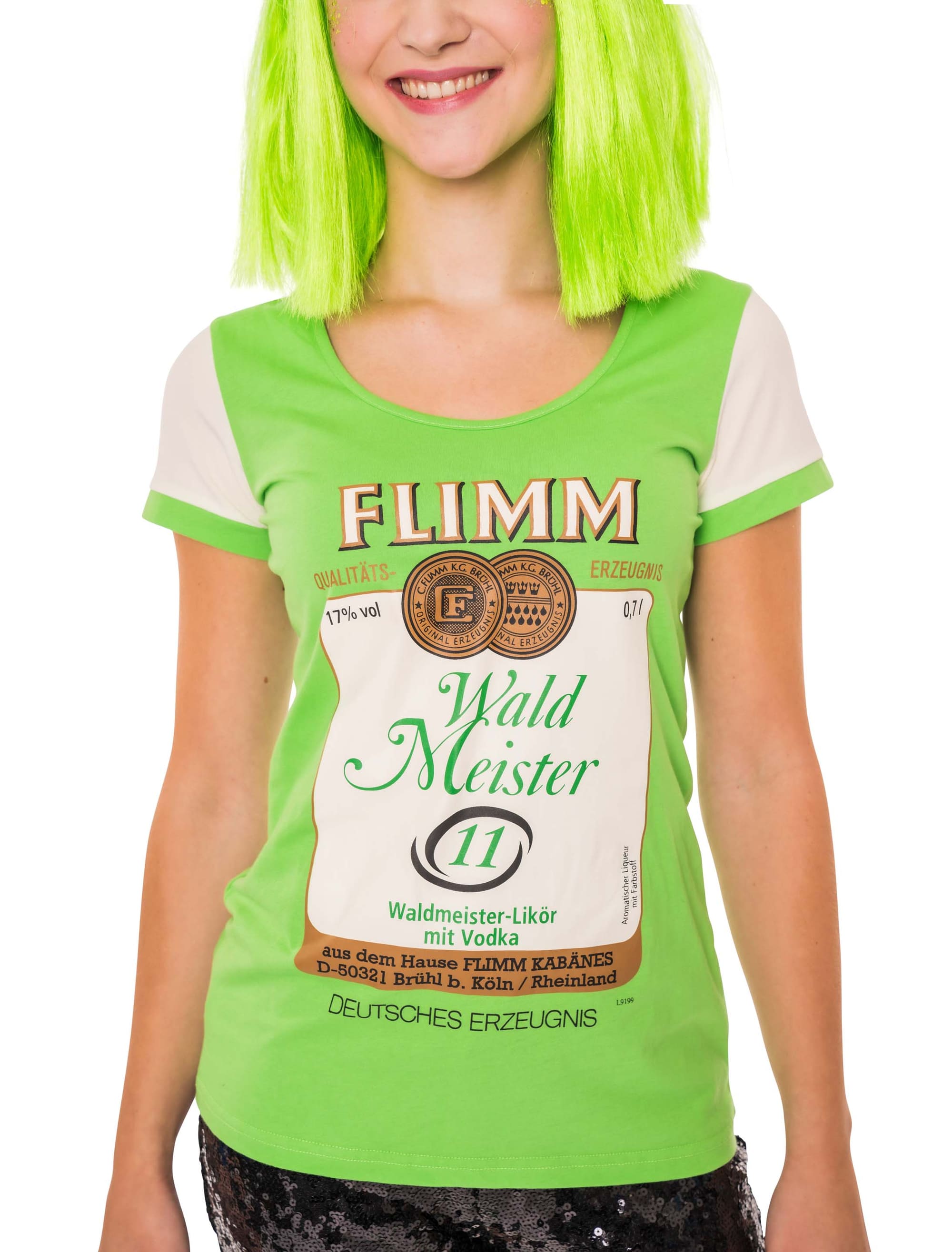 T-Shirt FLIMM Damen grün L