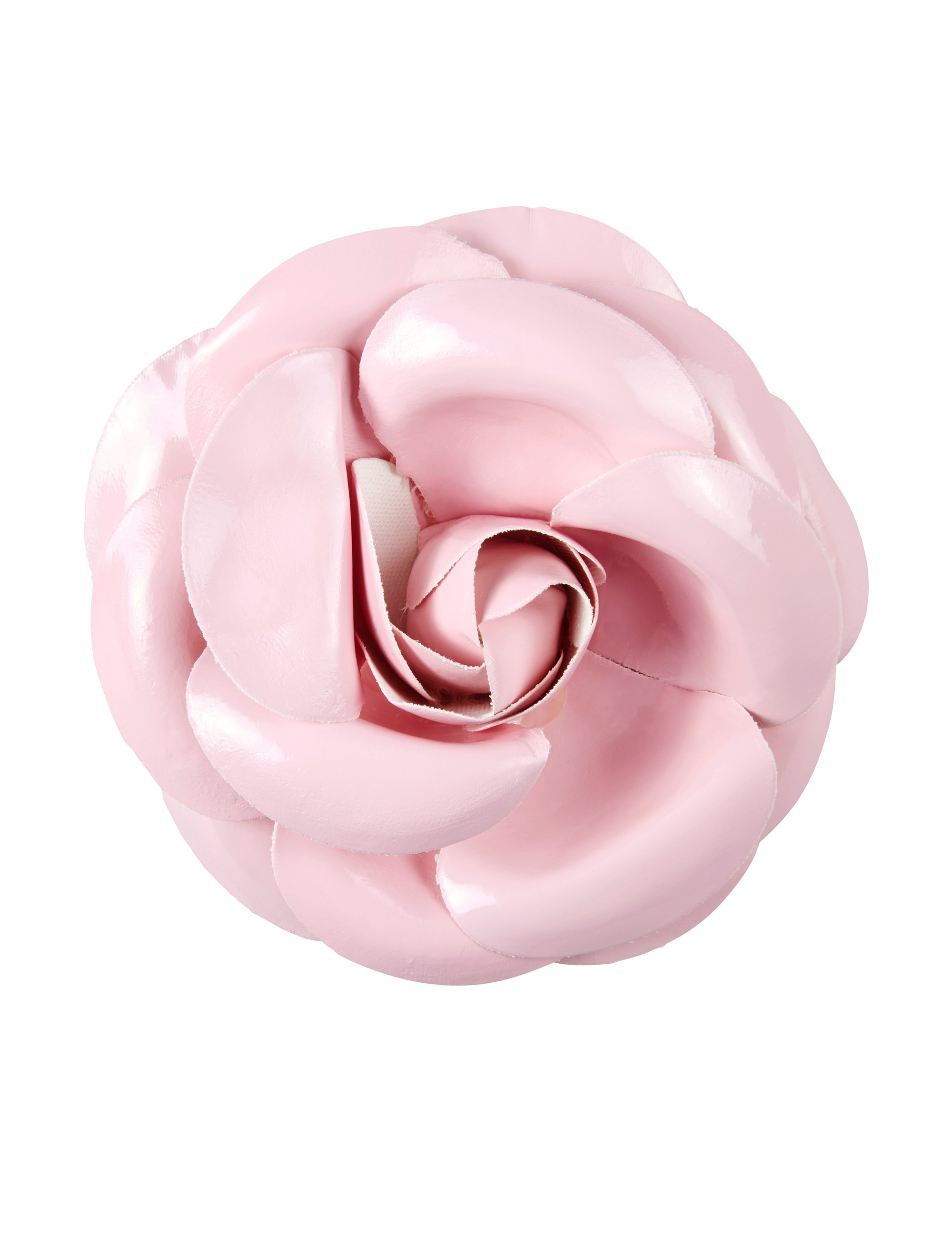 Ansteckblume Rose metallic pink