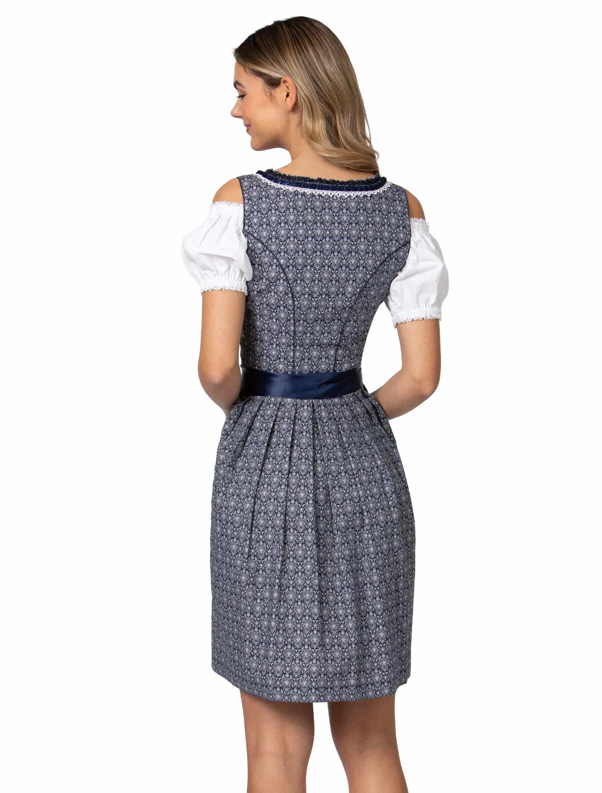 Dirndl Kim Damen dunkelblau 50
