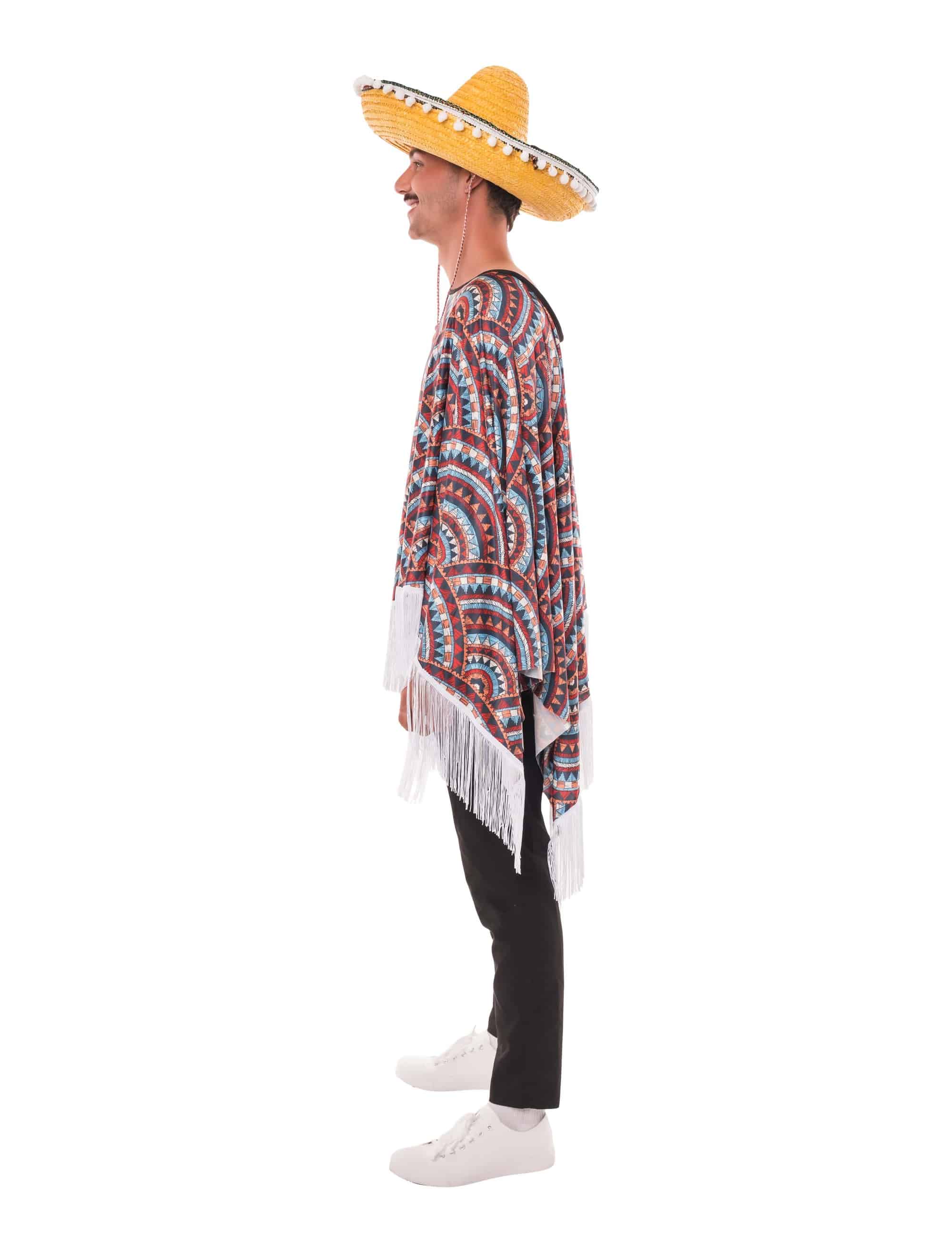 Poncho Mexico bunt one size