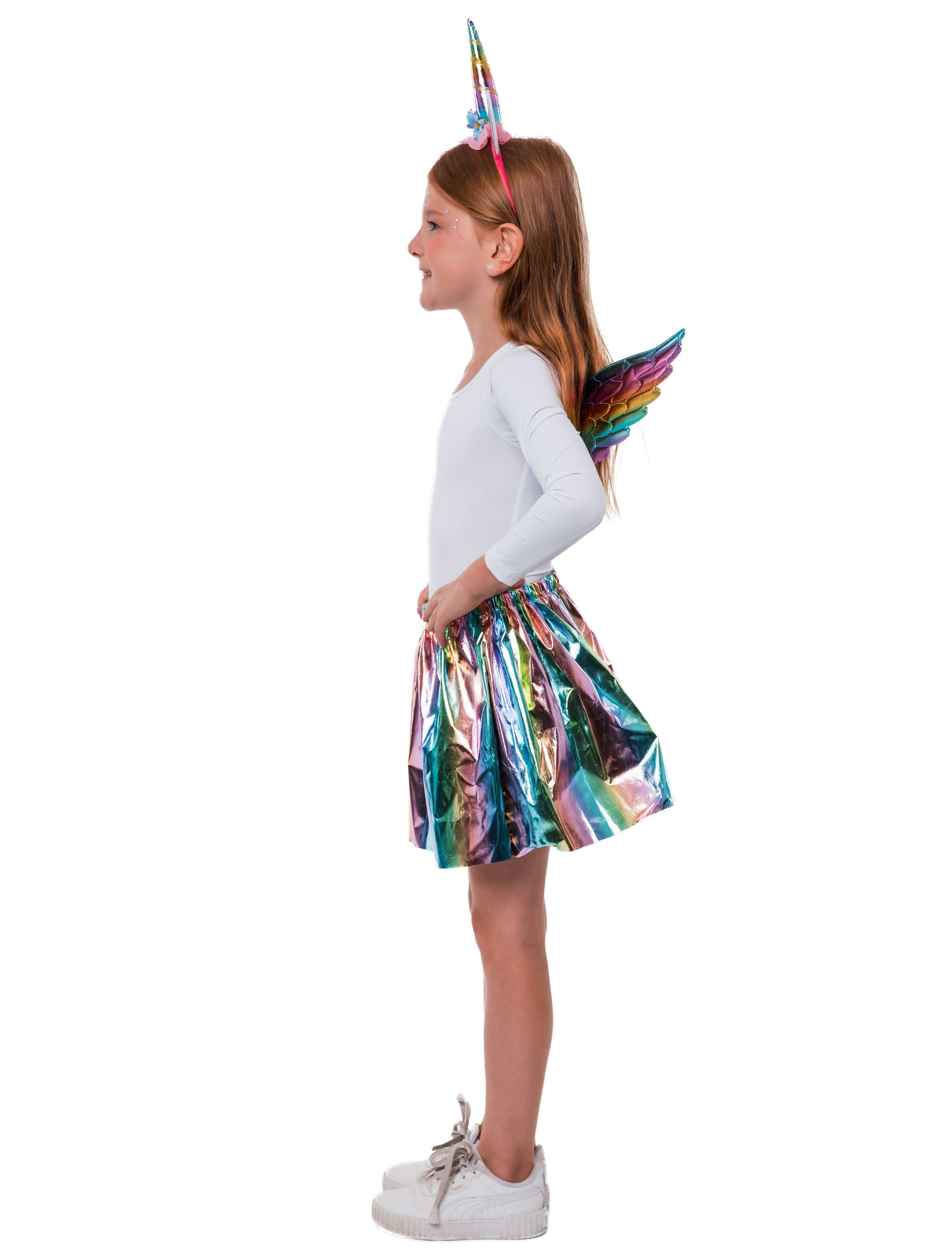Set Einhorn 3-tlg. bunt one size