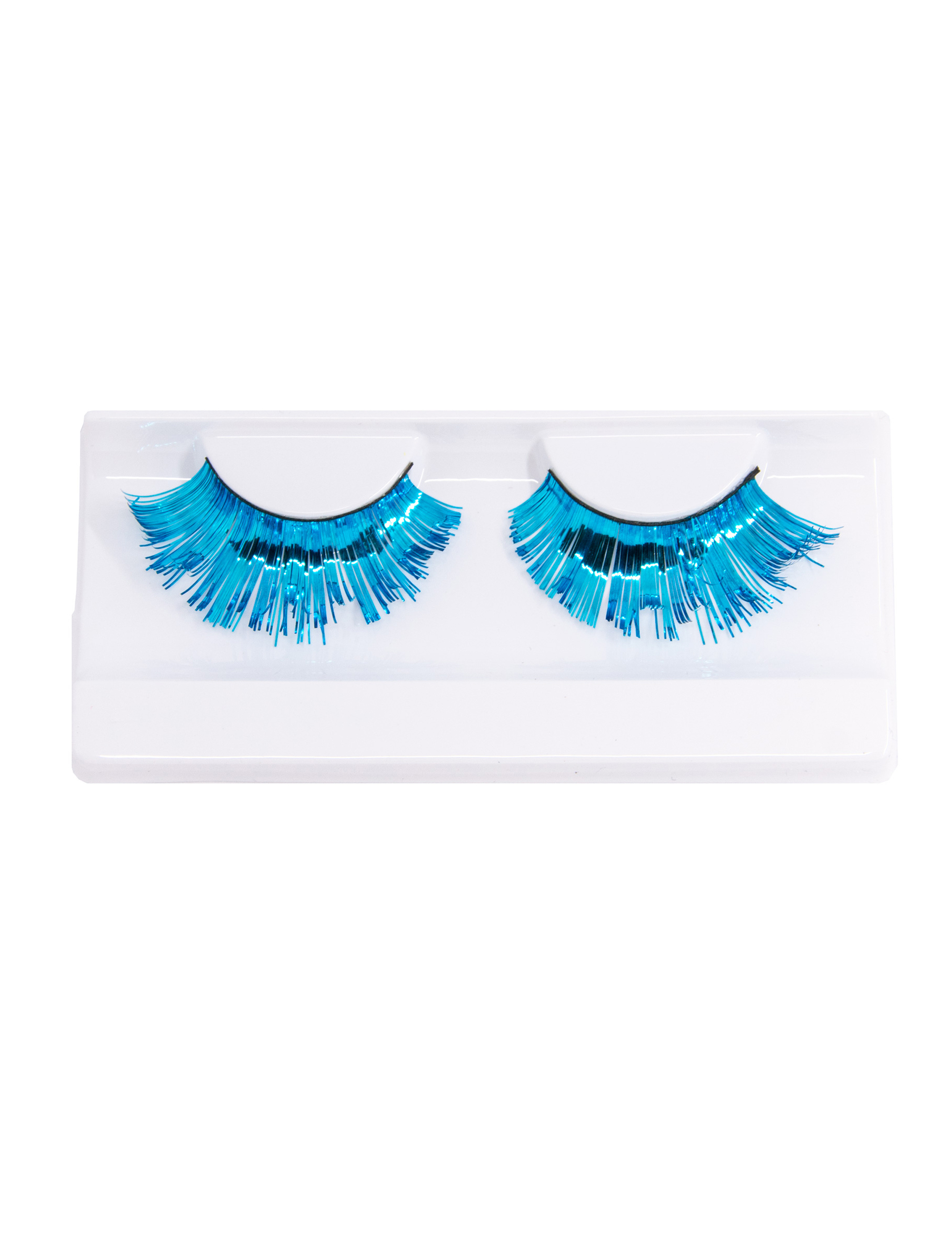 Wimpern Lametta türkis dicht