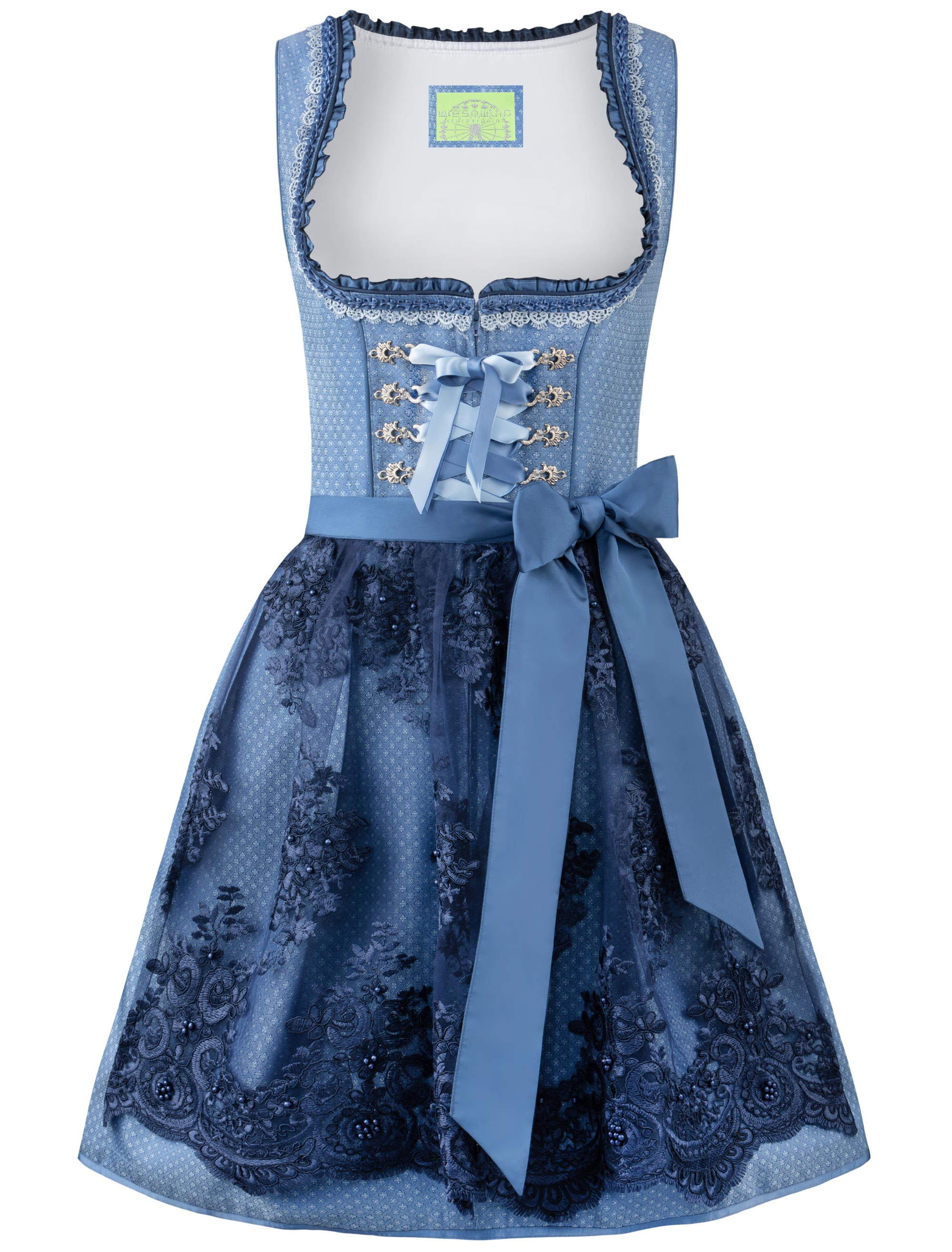 Dirndl Beliva Damen blau 38