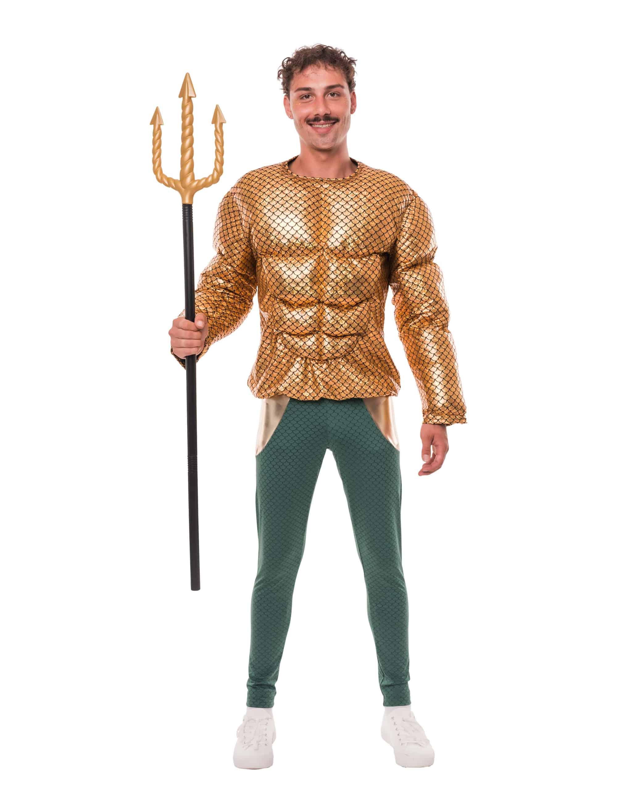 Leggings Wassermann Herren grün/gold L/XL