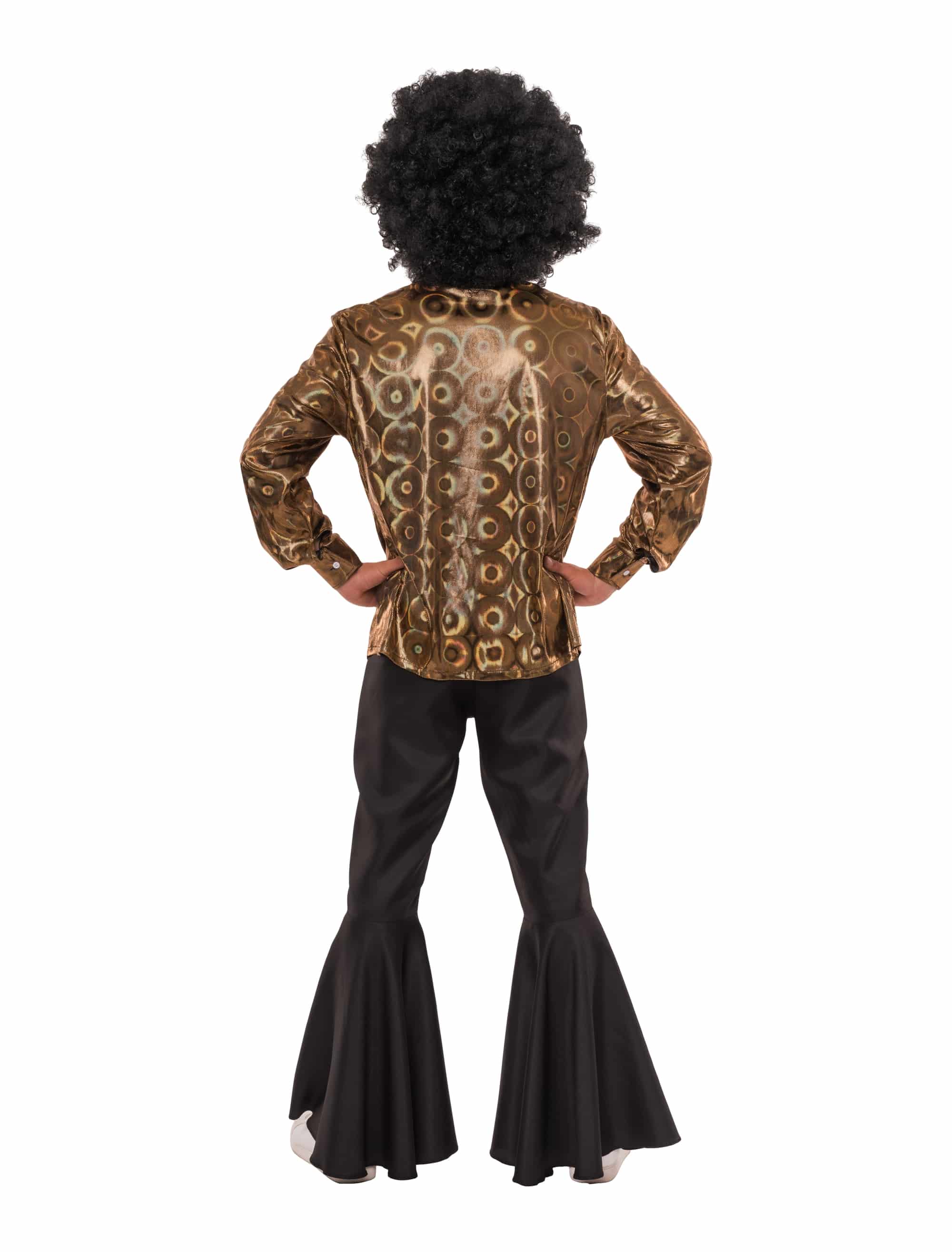 Hemd Holo Herren gold M/L