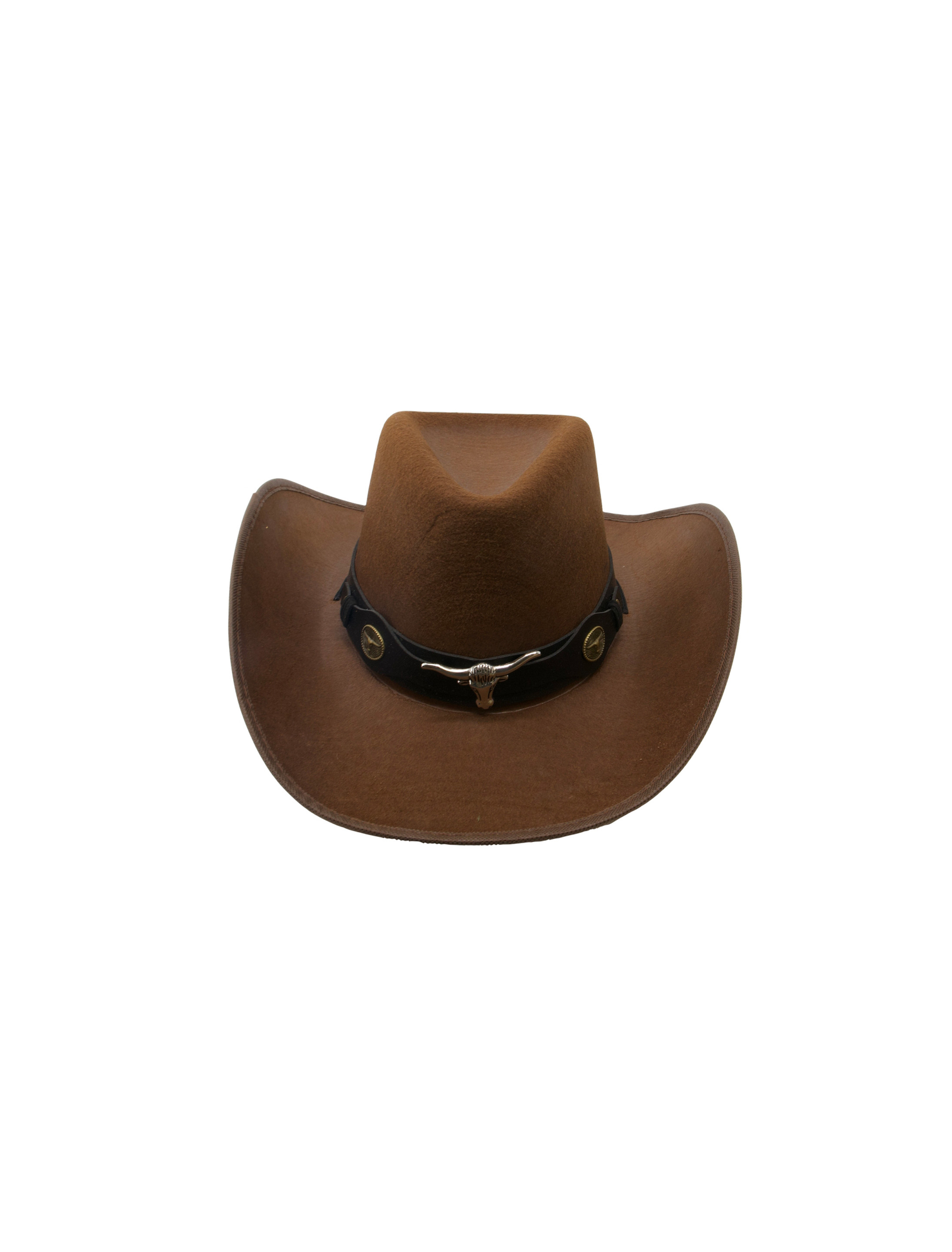 Cowboyhut Rodeo mit Lederband braun 59