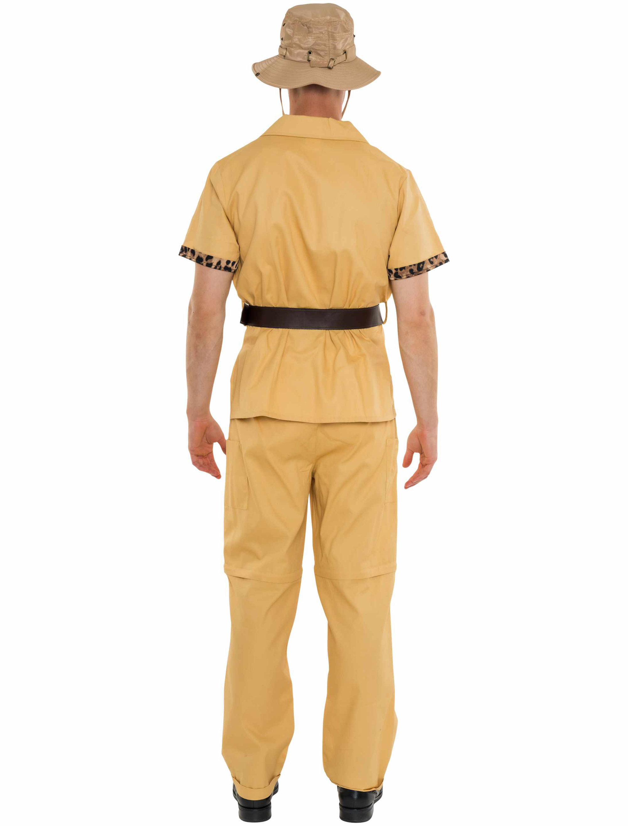 Kostüm Safari 3-tlg. Herren beige S