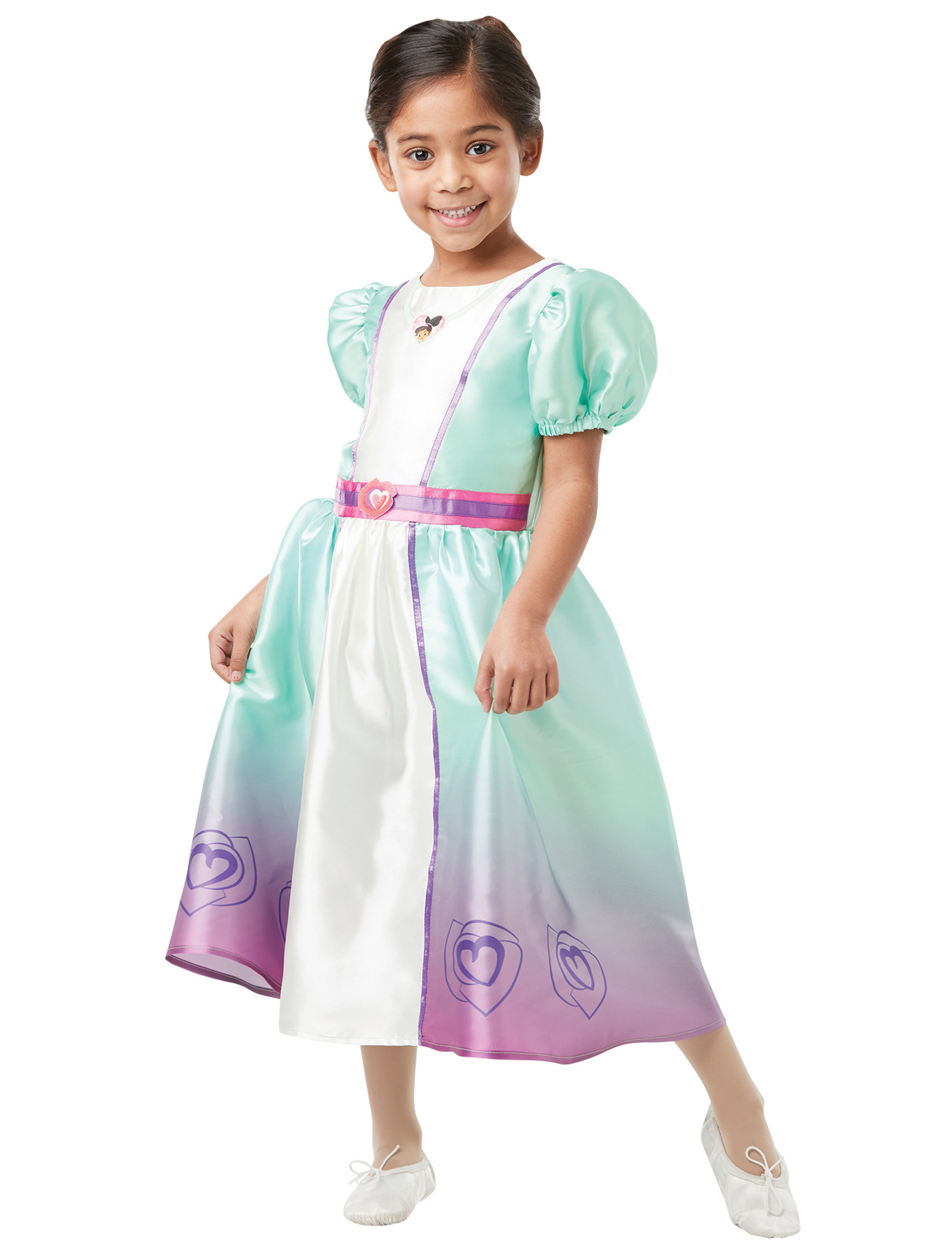 Kleid Nella Princess Classic Kinder Mädchen türkis 2-4 Jahre