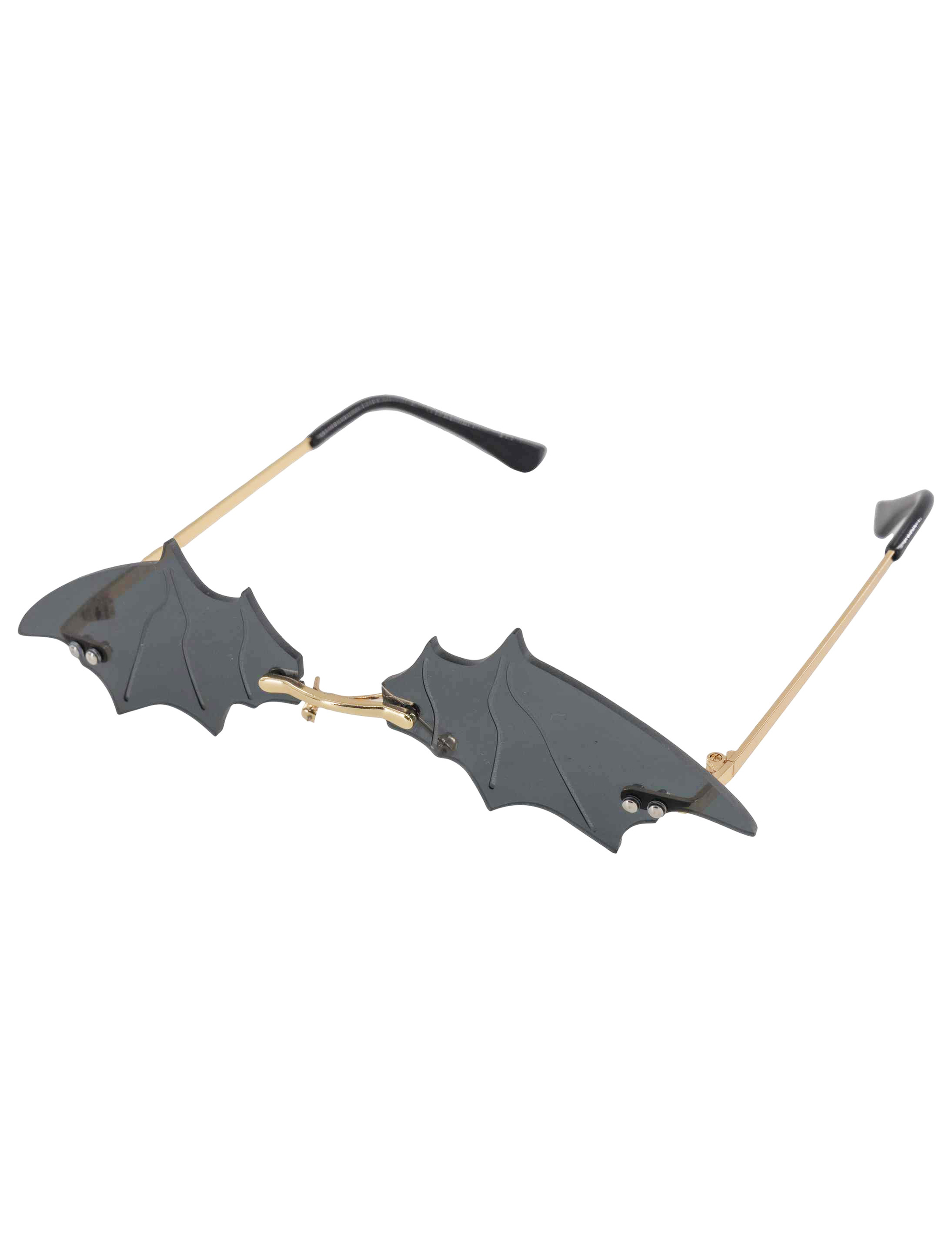 Brille Fledermaus schwarz