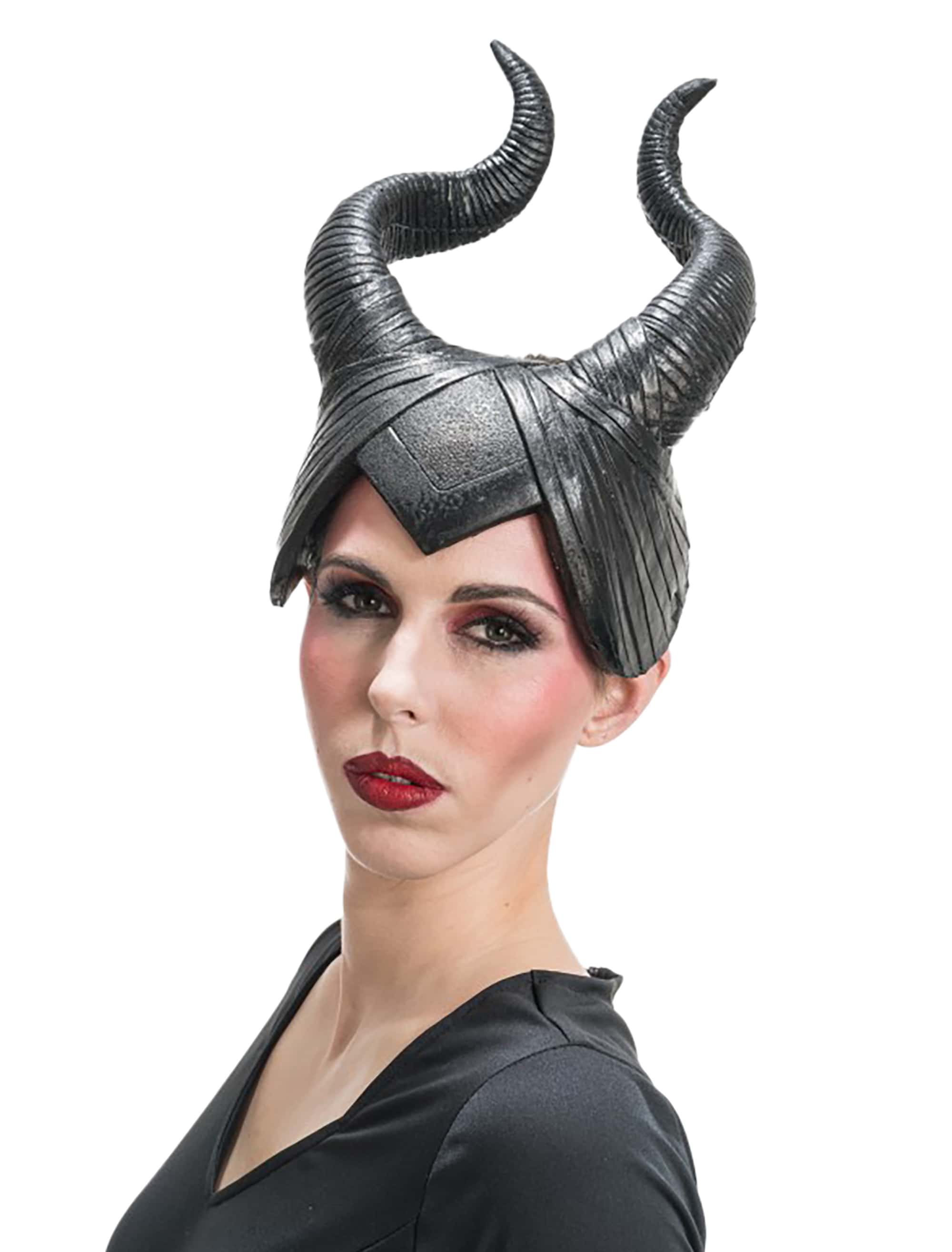 Latexhörner 20x29cm schwarz
