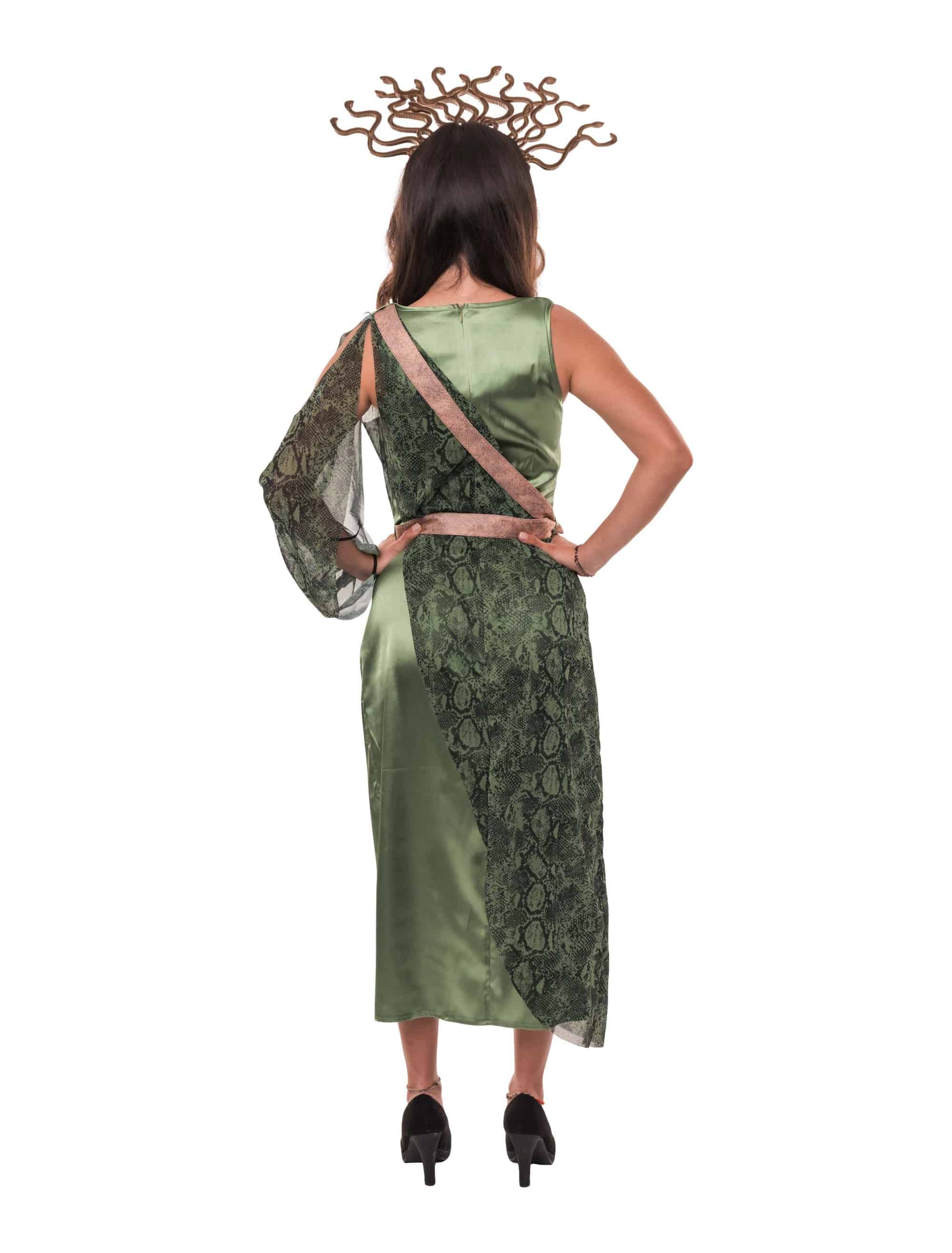 Kleid Medusa grün XS