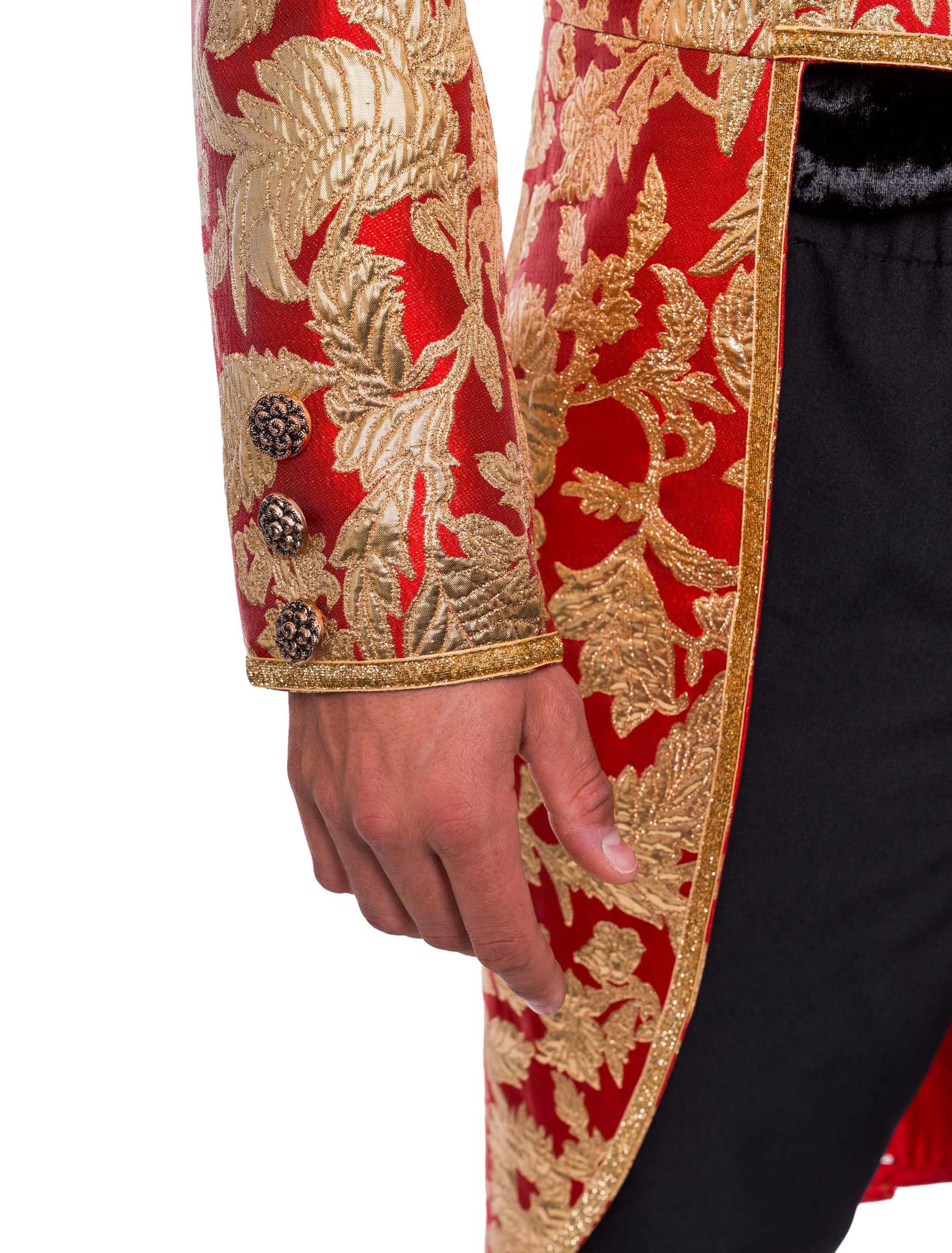Frack Barock Herren rot/gold S
