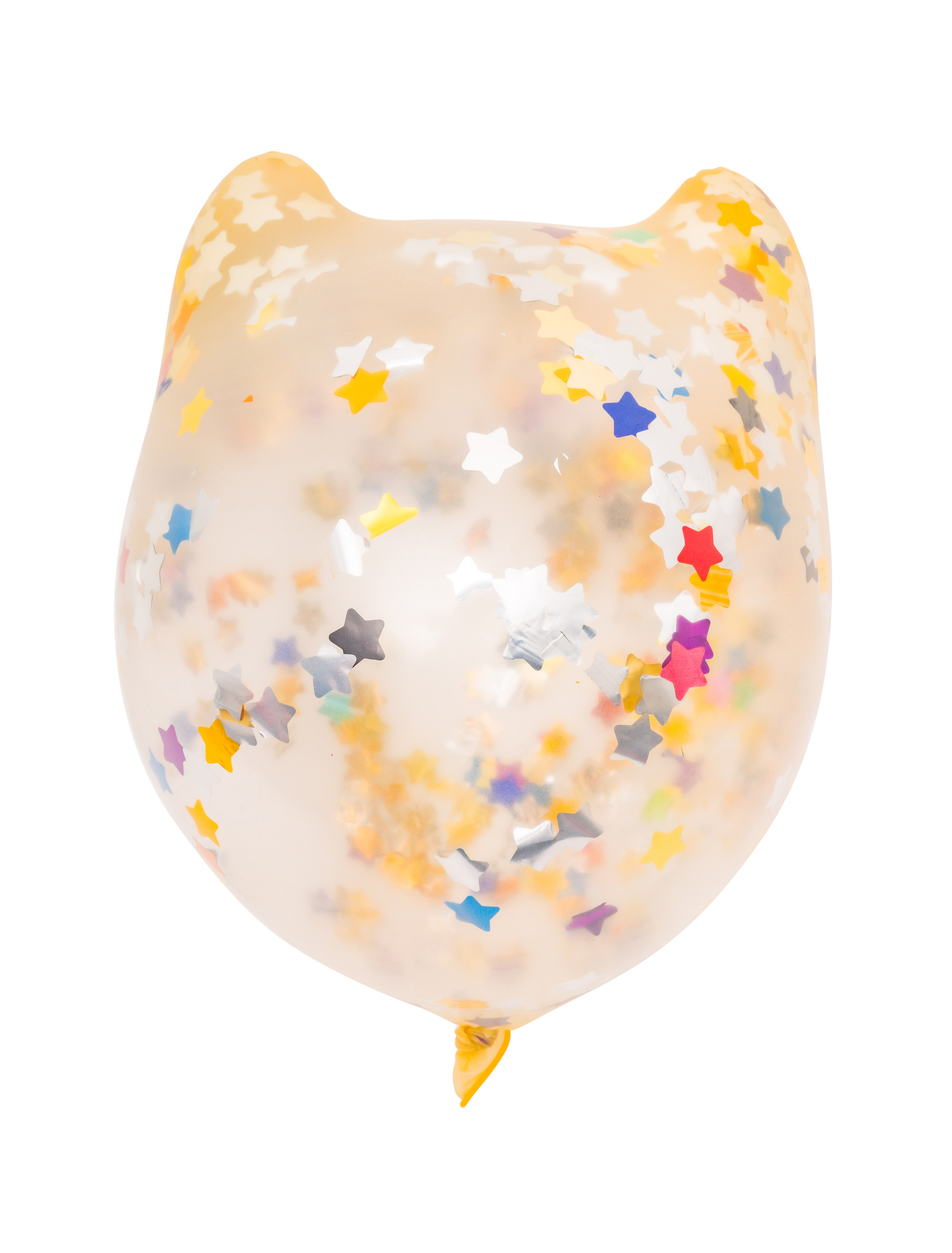 Ballon gefüllt mit Sternen bunt