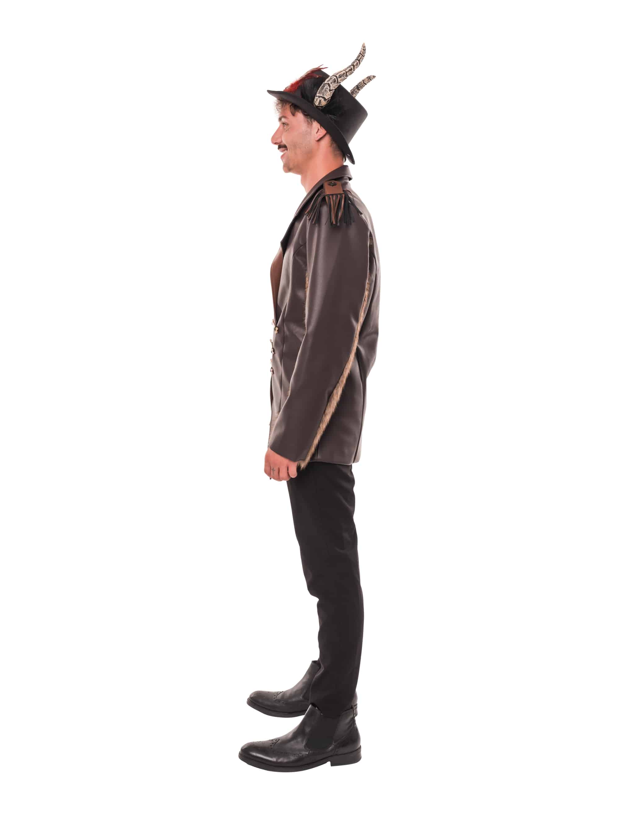 Mantel Voodoo Schamane braun S/M