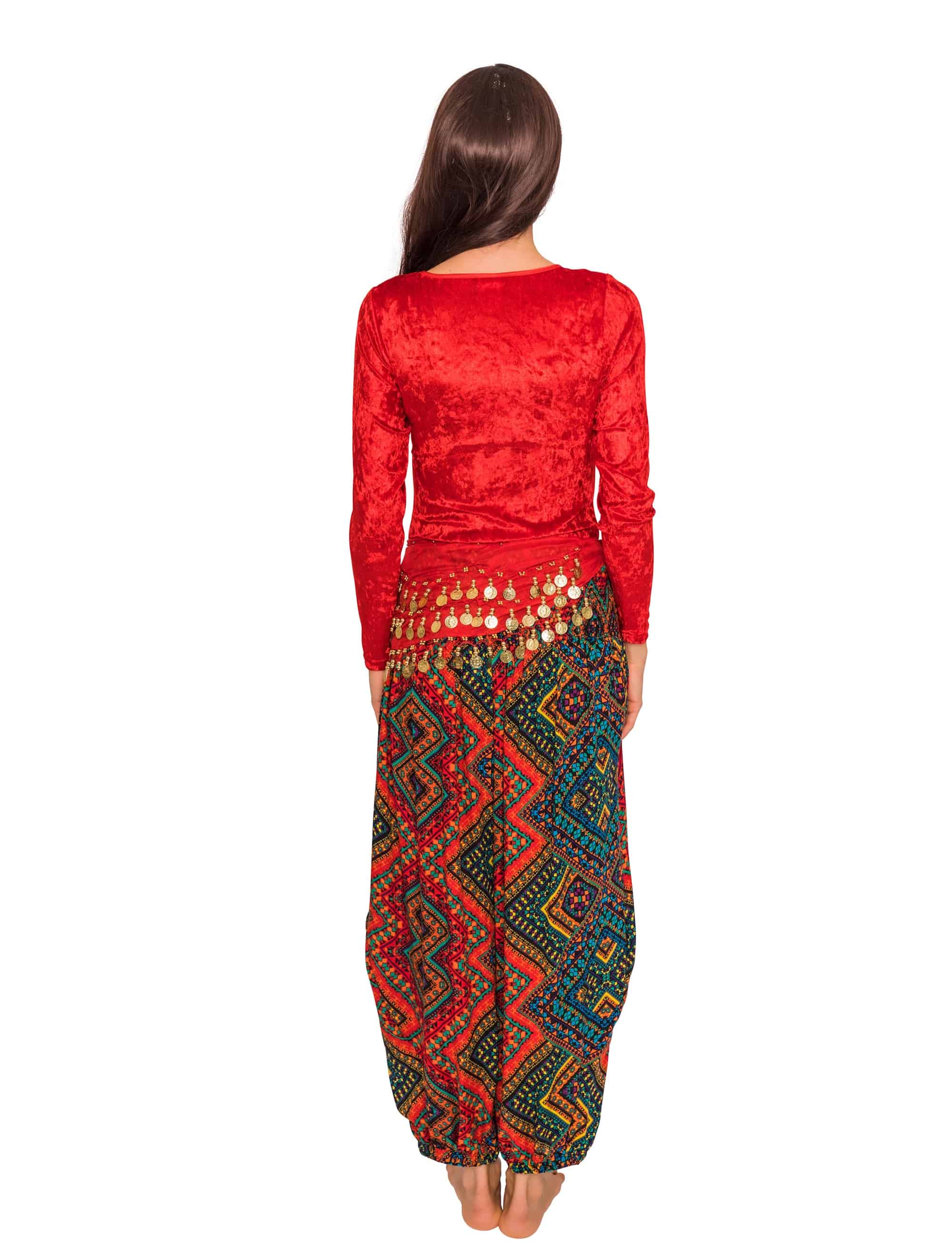 Haremshose Damen mehrfarbig L/XL