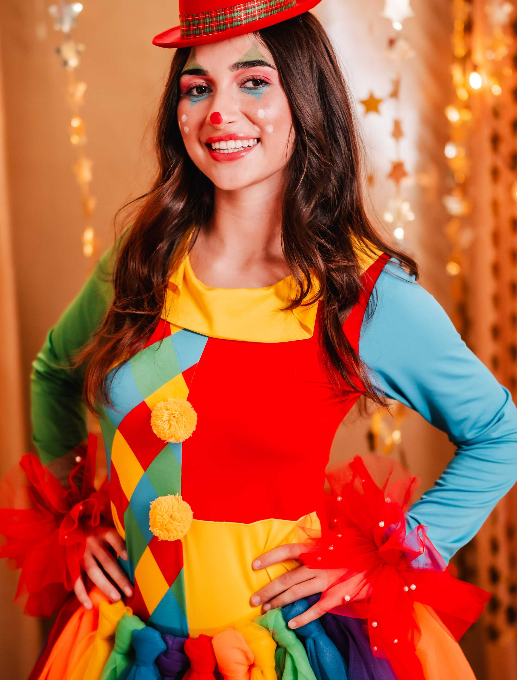Body Clown Damen bunt L/XL