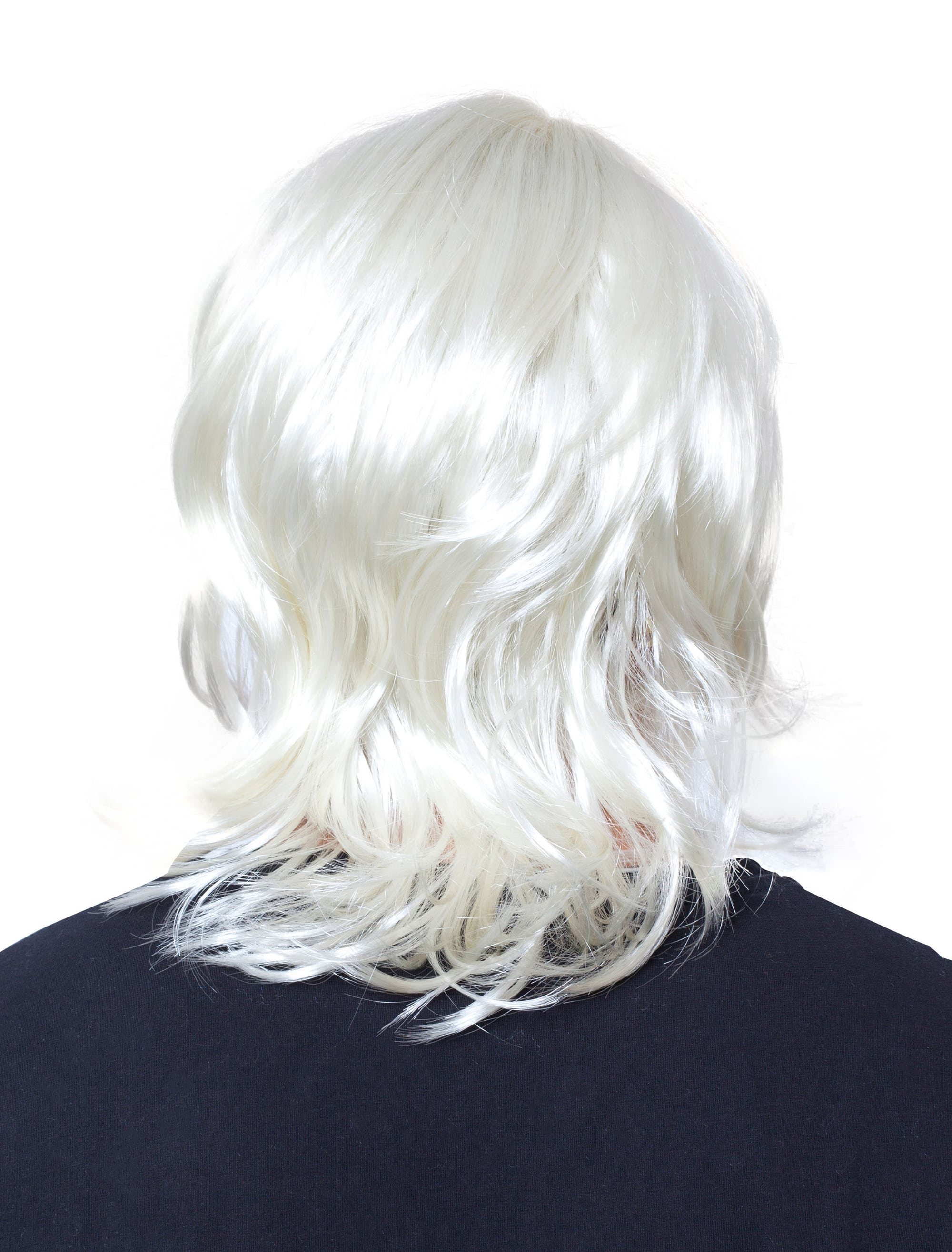 Perücke wellig kinnlang blond one size