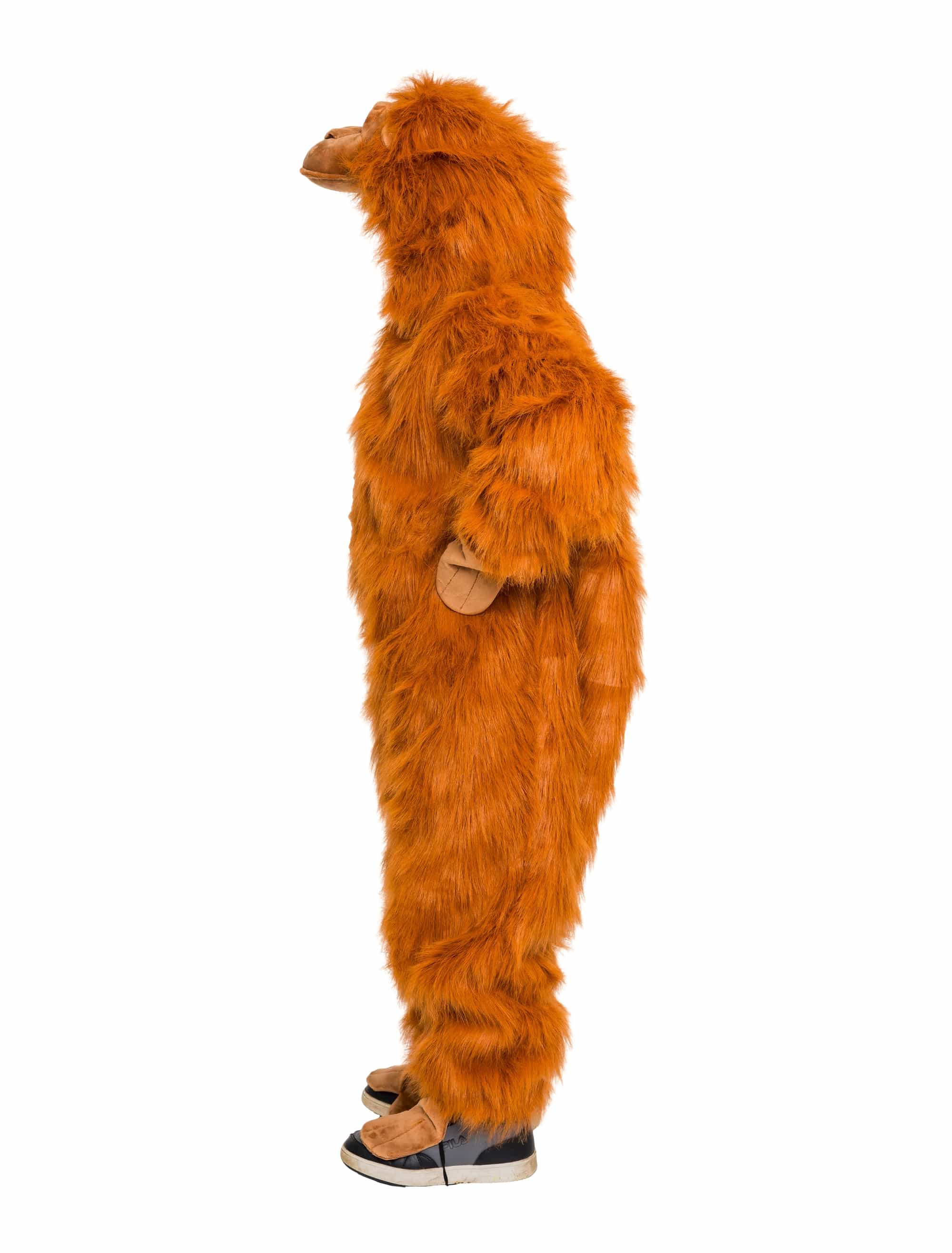 Overall Plüsch de luxe Orang-Utan Kinder braun 116/128