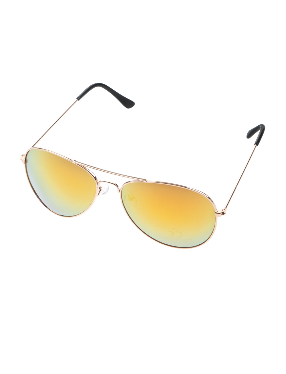 Brille Polizei verspiegelt orange