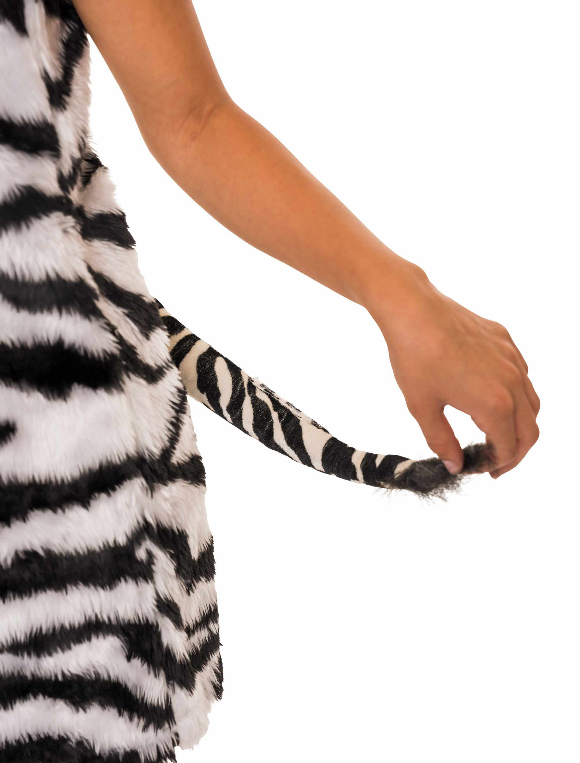 Set Zebra 2tlg. Animal print schwarz/weiß