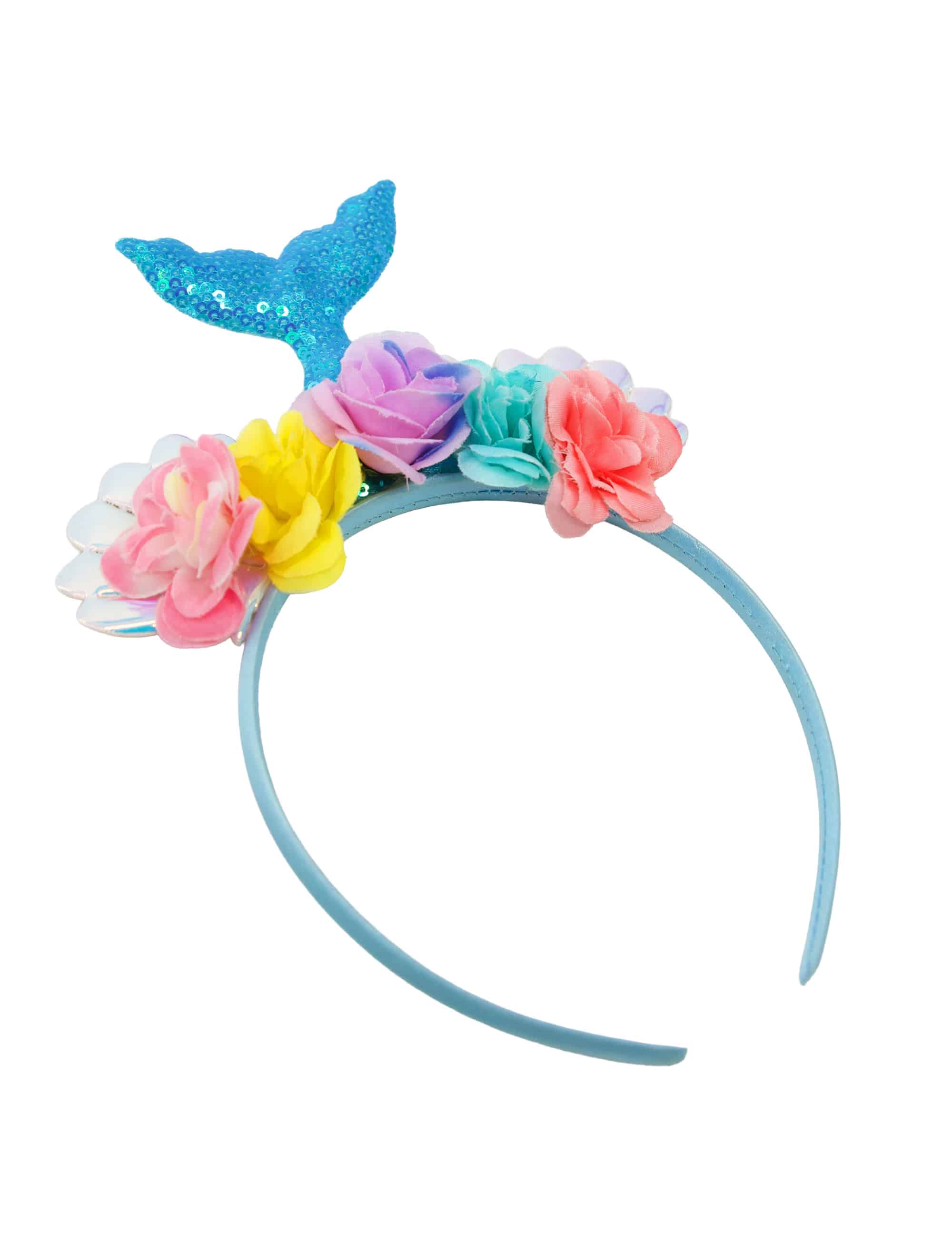 Haarreif Meerjungfrau mit Flosse bunt