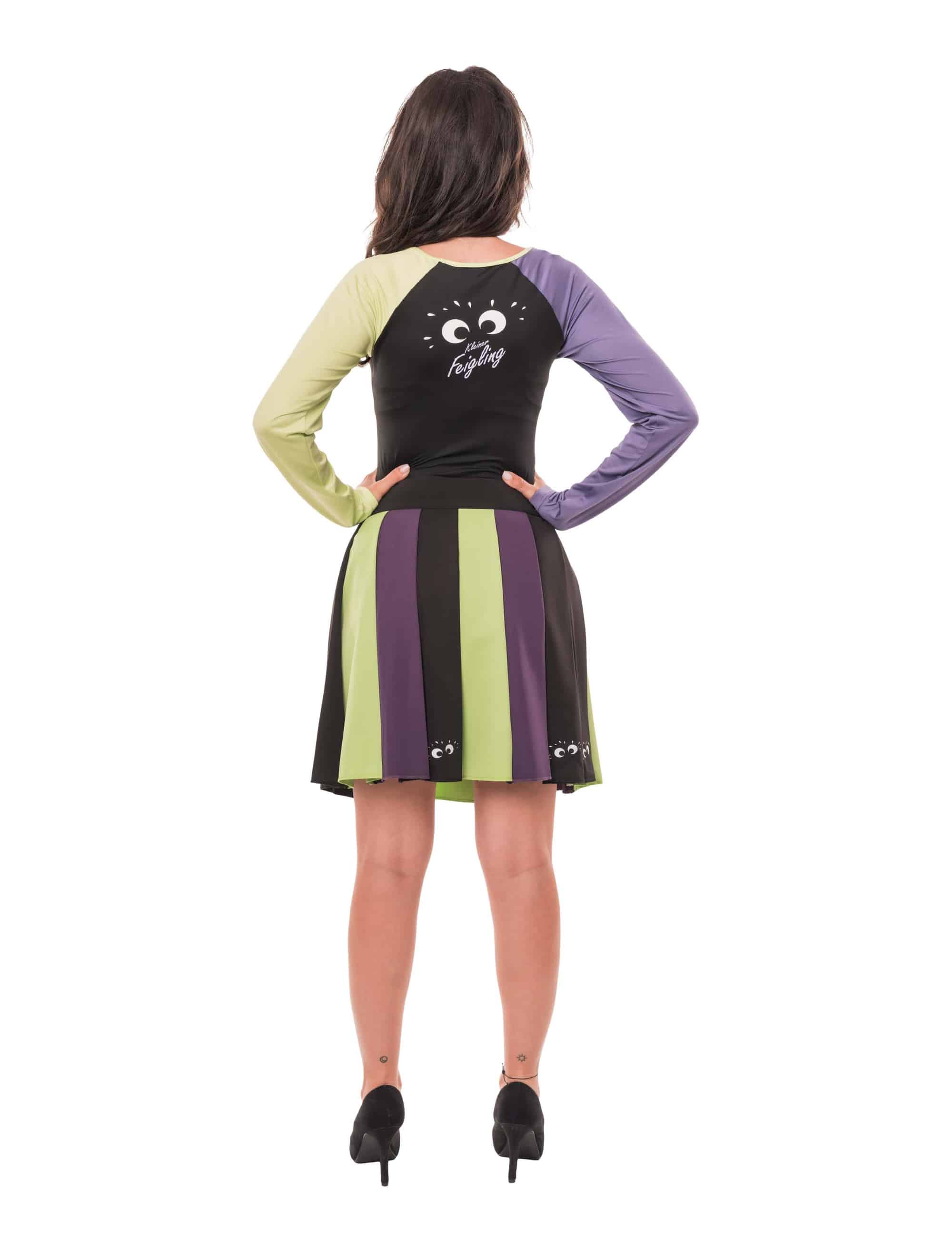 Rock Kleiner Feigling Damen schwarz/grün L/XL